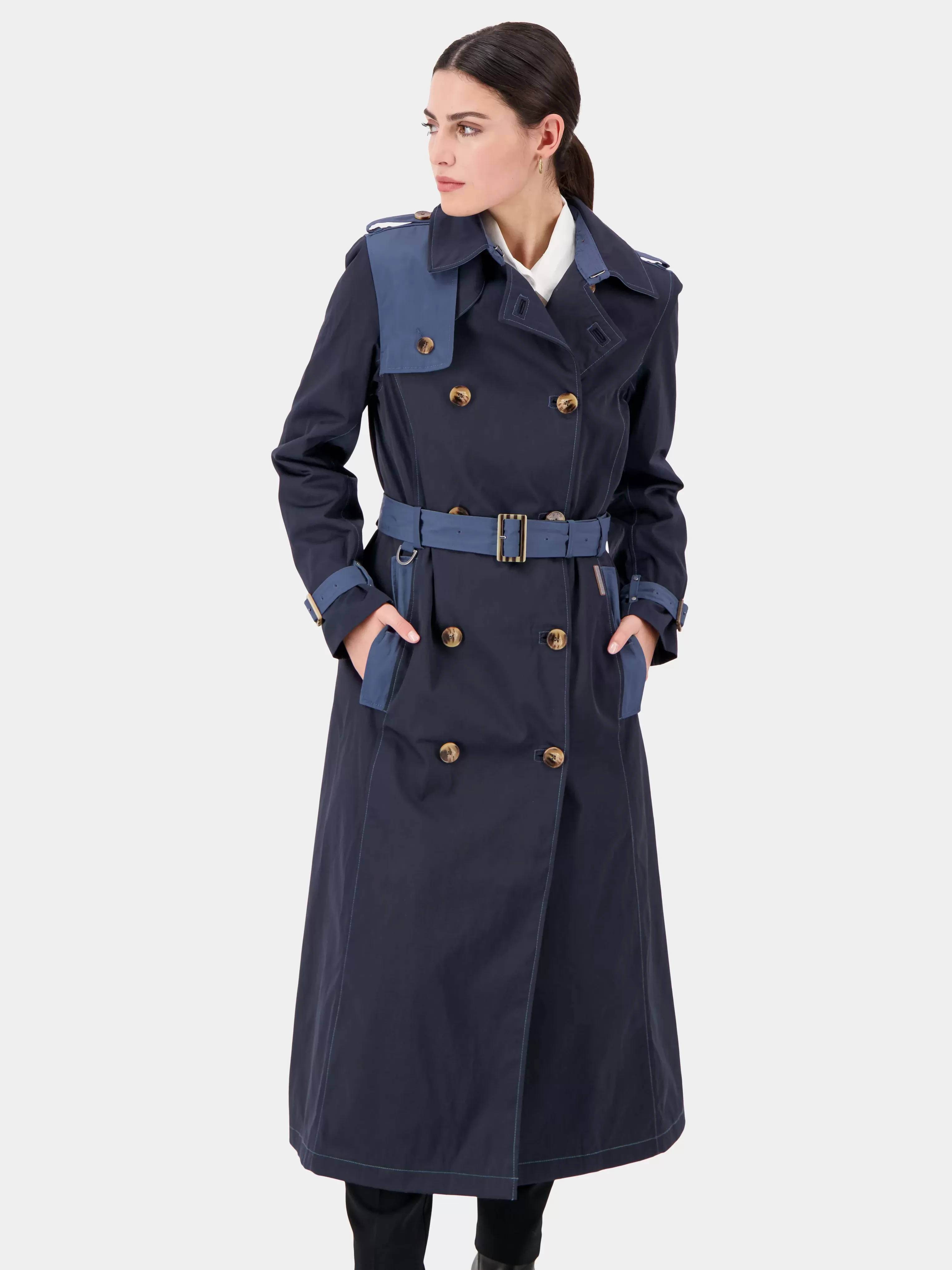 Didriksons Alvina Coat Long>Dam Trenchcoats