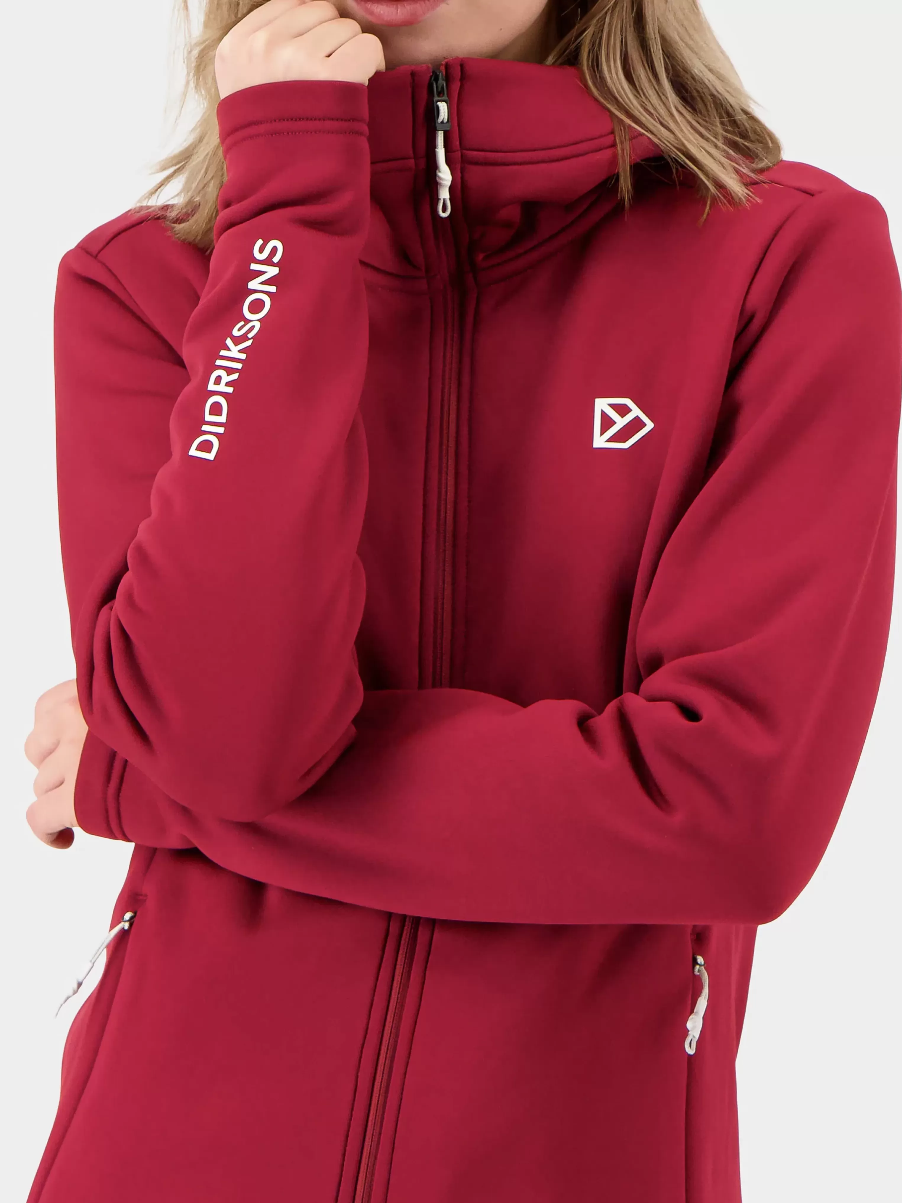 Didriksons Anneli Full-Zip>Dam Fleecetröjor & Mellanlager