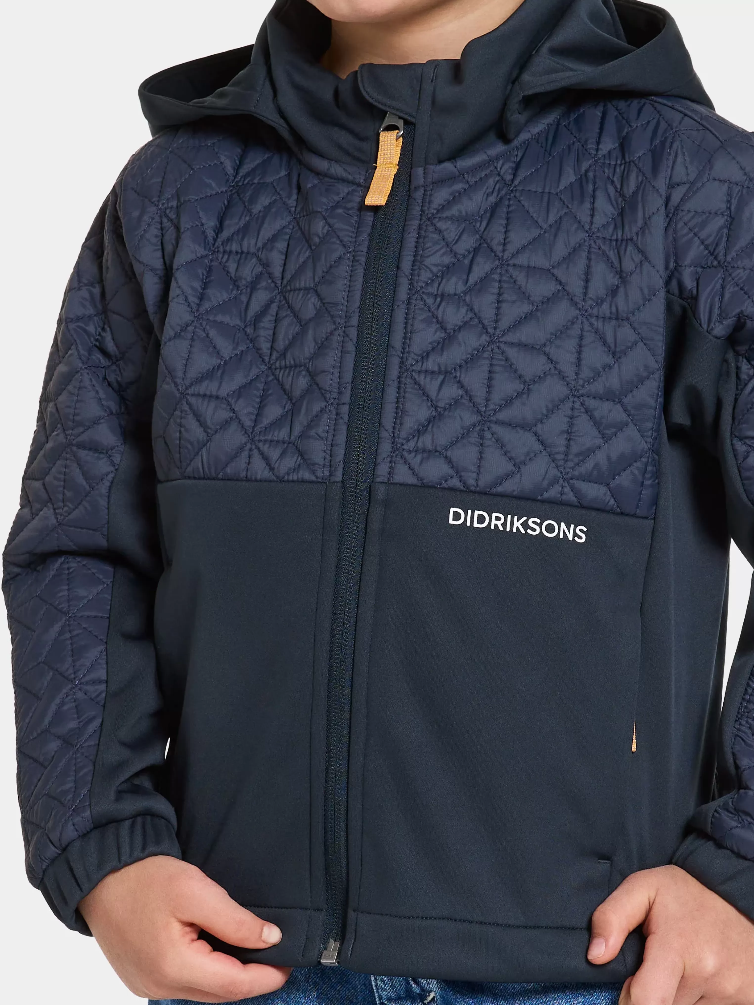 Didriksons Briska Kids' Jacket>Barn Softshelljackor