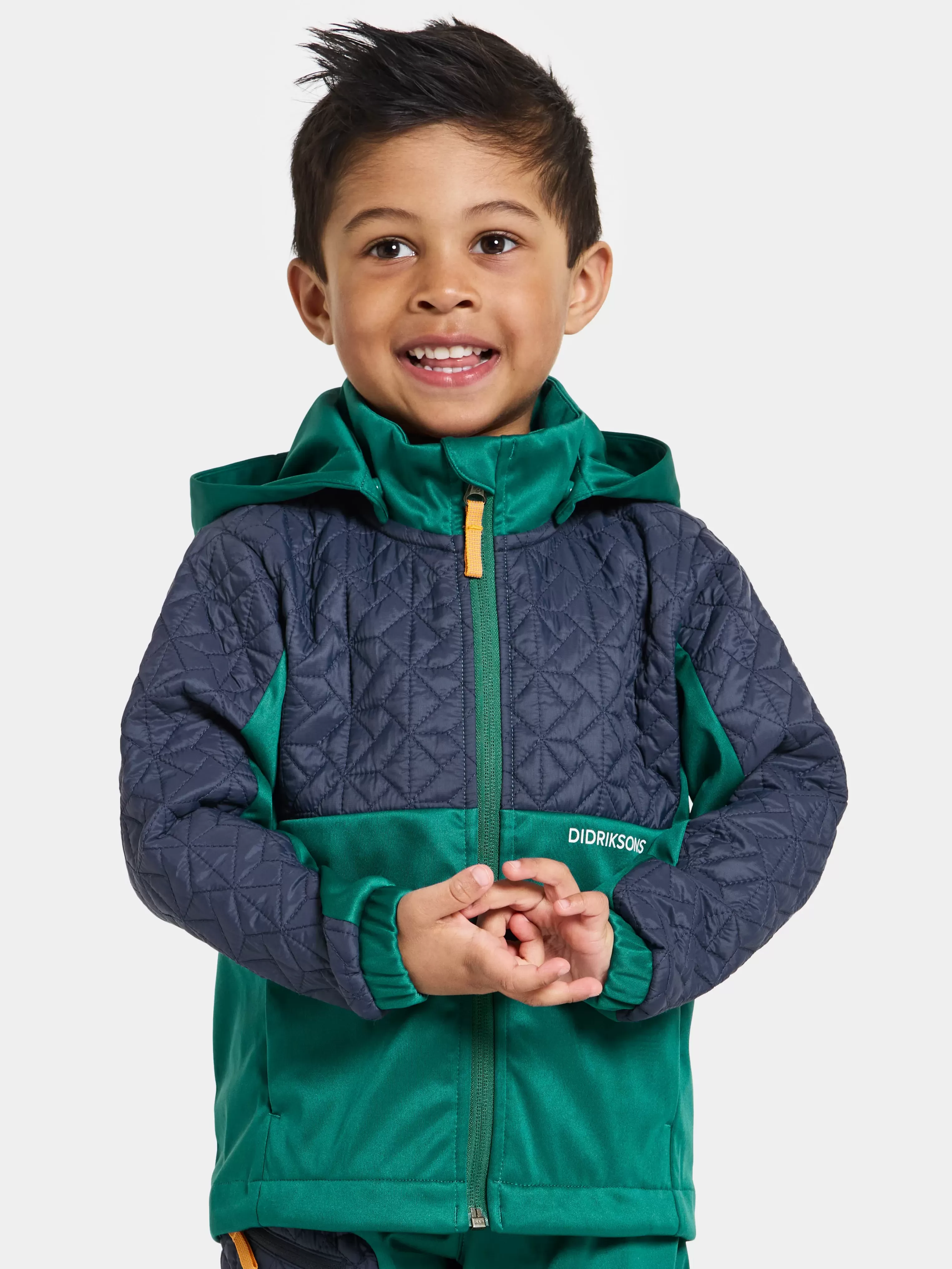 Didriksons Briska Kids' Jacket>Barn Softshelljackor