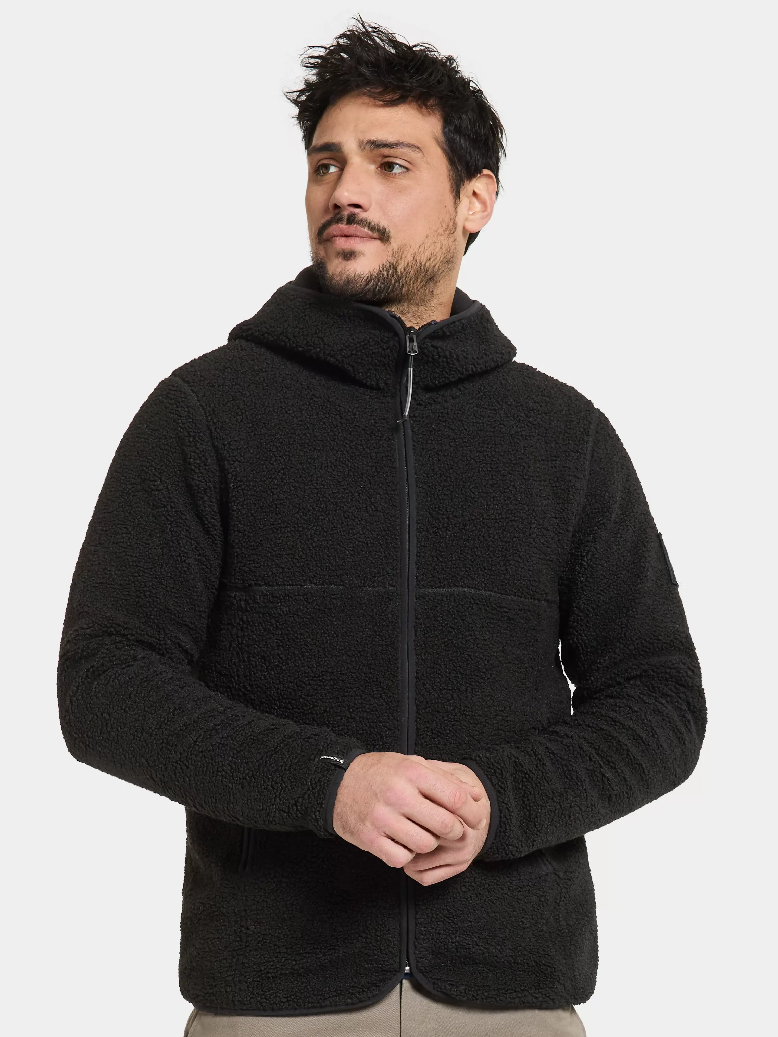 Didriksons Bror Full-Zip>Herr Fleecetröjor & Mellanlager