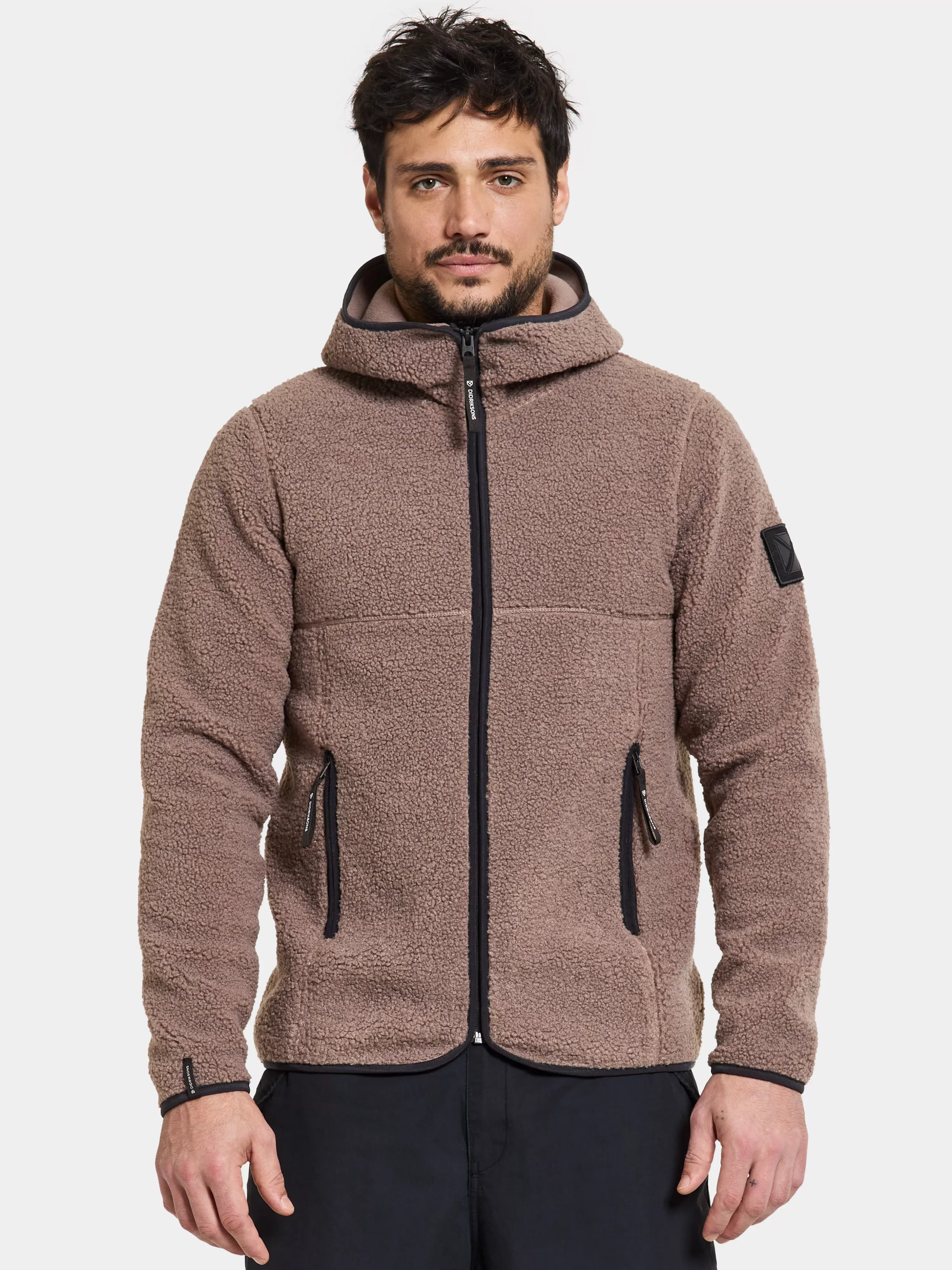 Didriksons Bror Full-Zip>Herr Fleecetröjor & Mellanlager