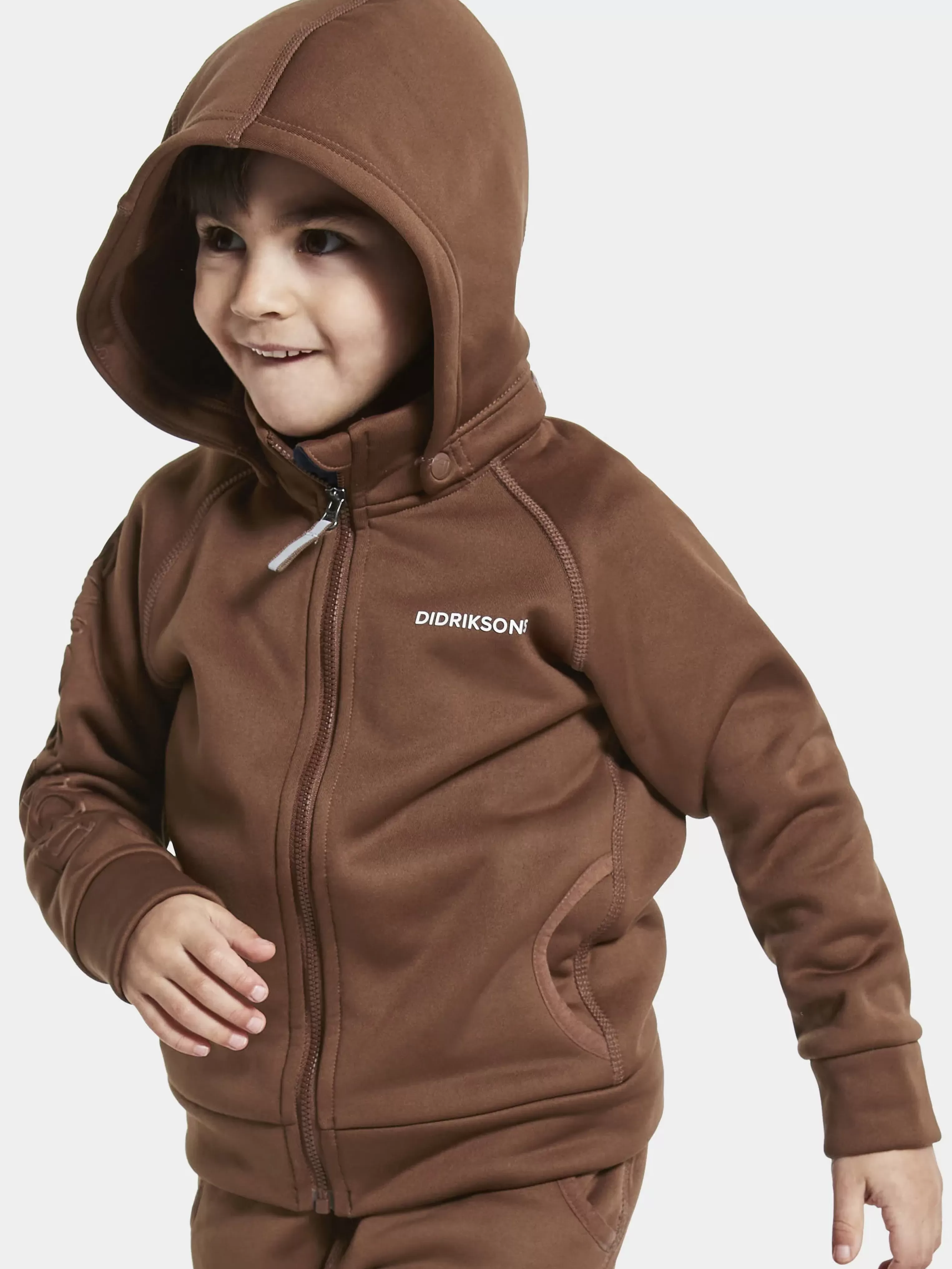 Didriksons Corin Kids' Full-Zip>Barn Softshelljackor