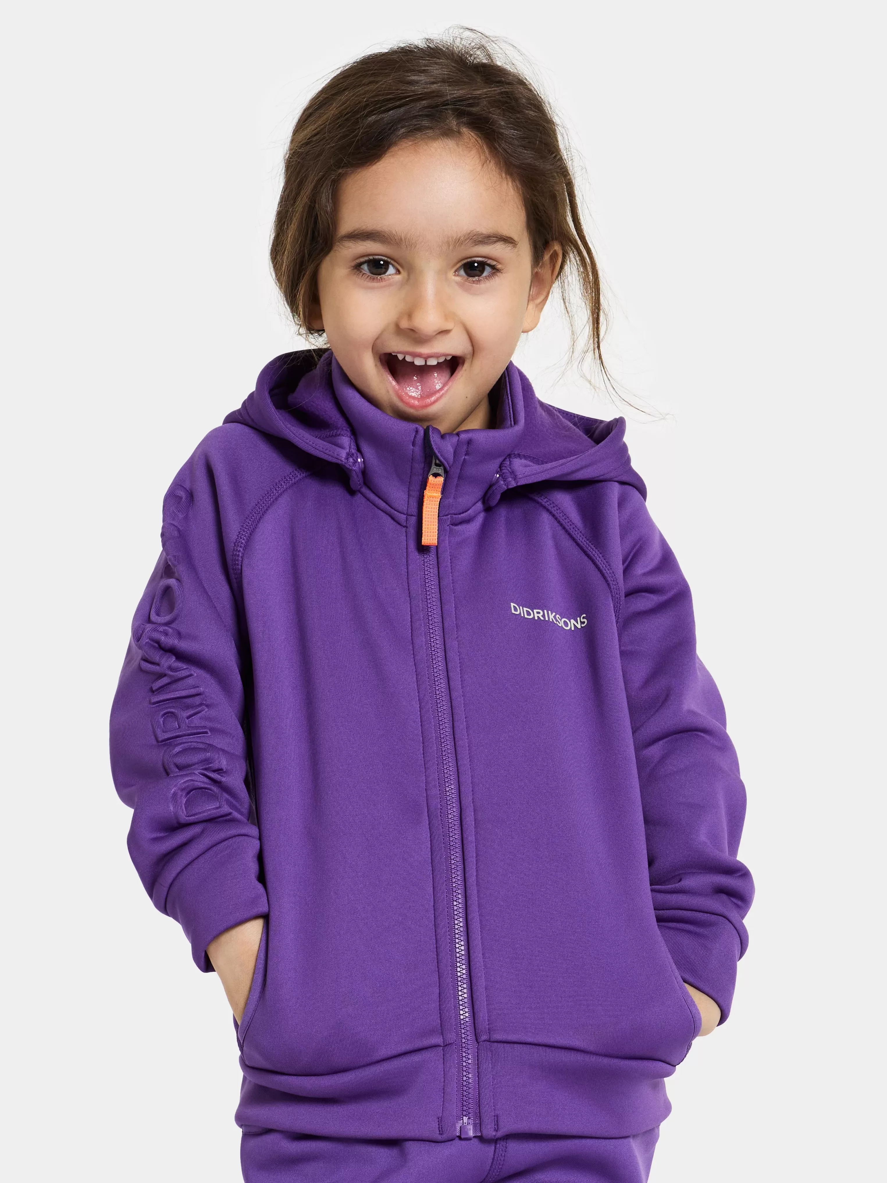 Didriksons Corin Kids' Full-Zip>Barn Softshelljackor