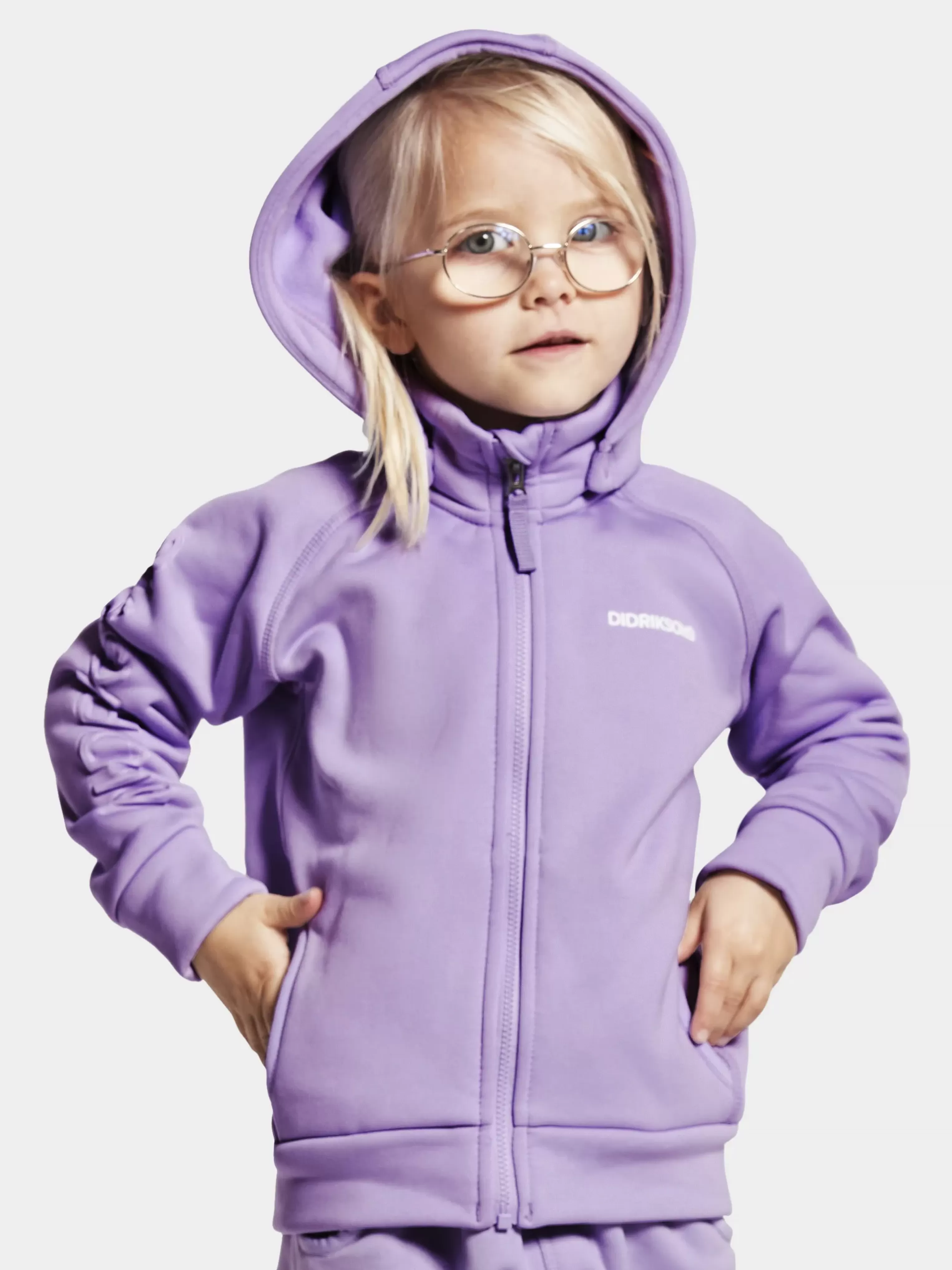 Didriksons Corin Kids' Full-Zip>Barn Softshelljackor