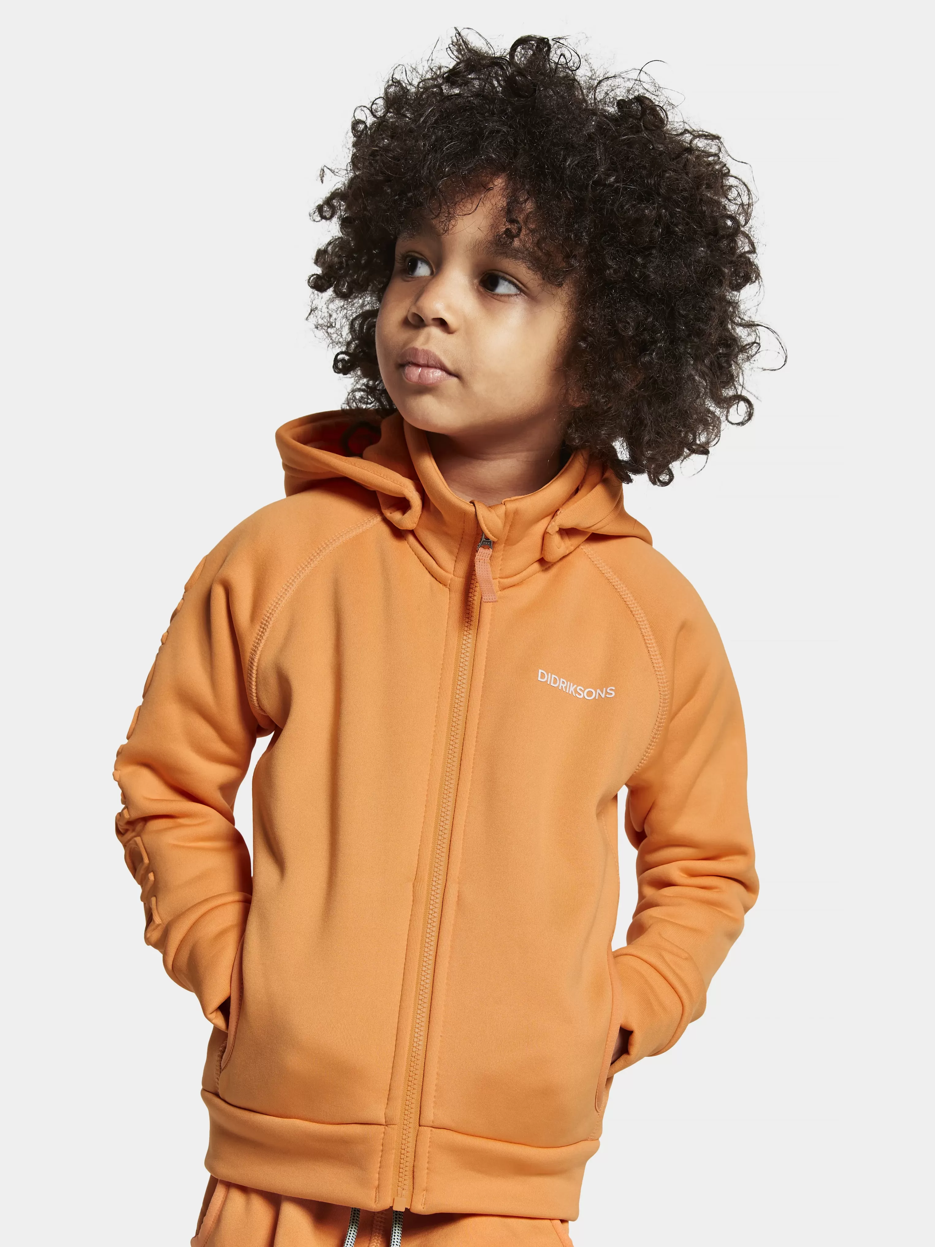 Didriksons Corin Kids' Full-Zip>Barn Softshelljackor