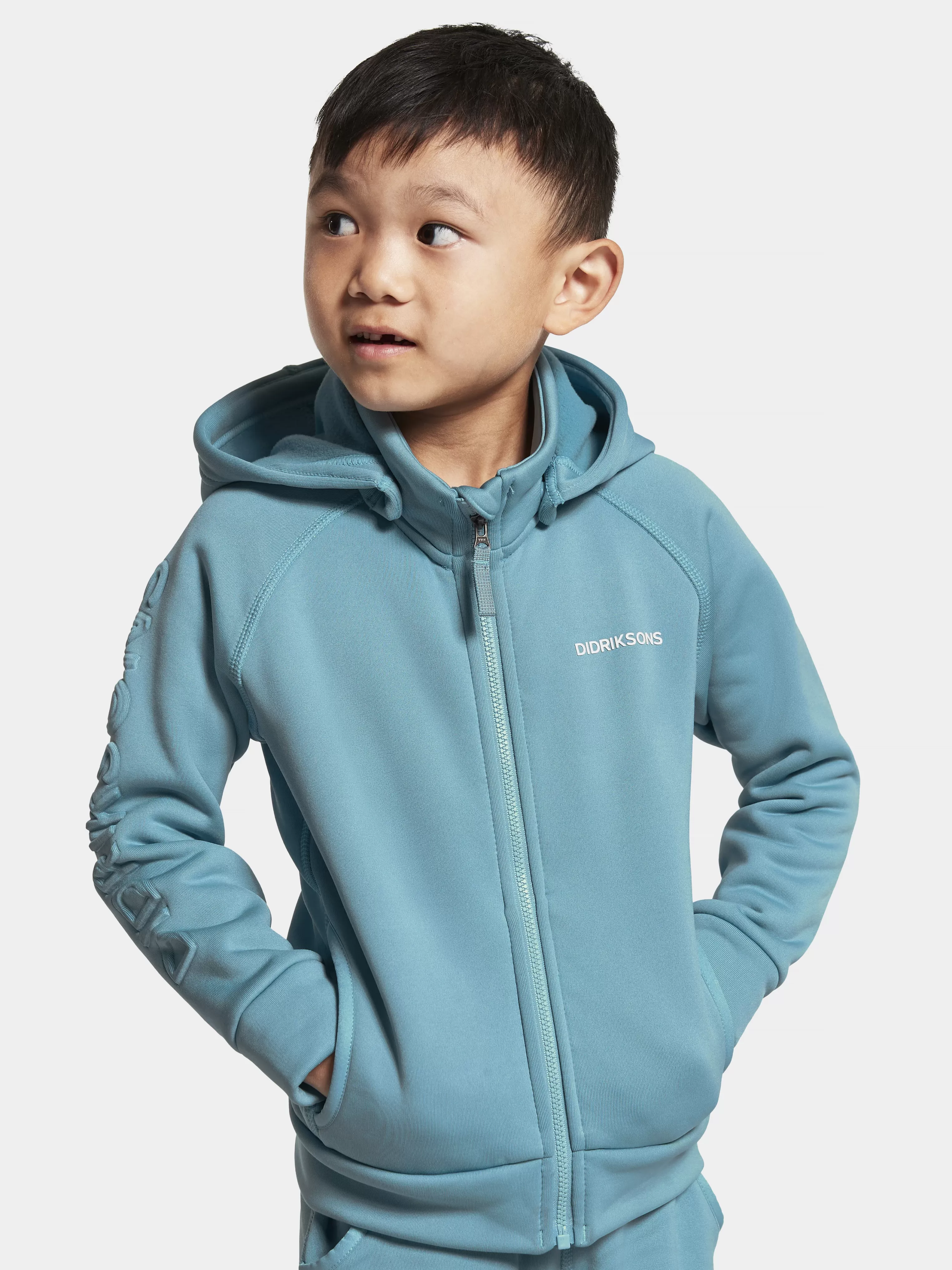 Didriksons Corin Kids' Full-Zip>Barn Softshelljackor