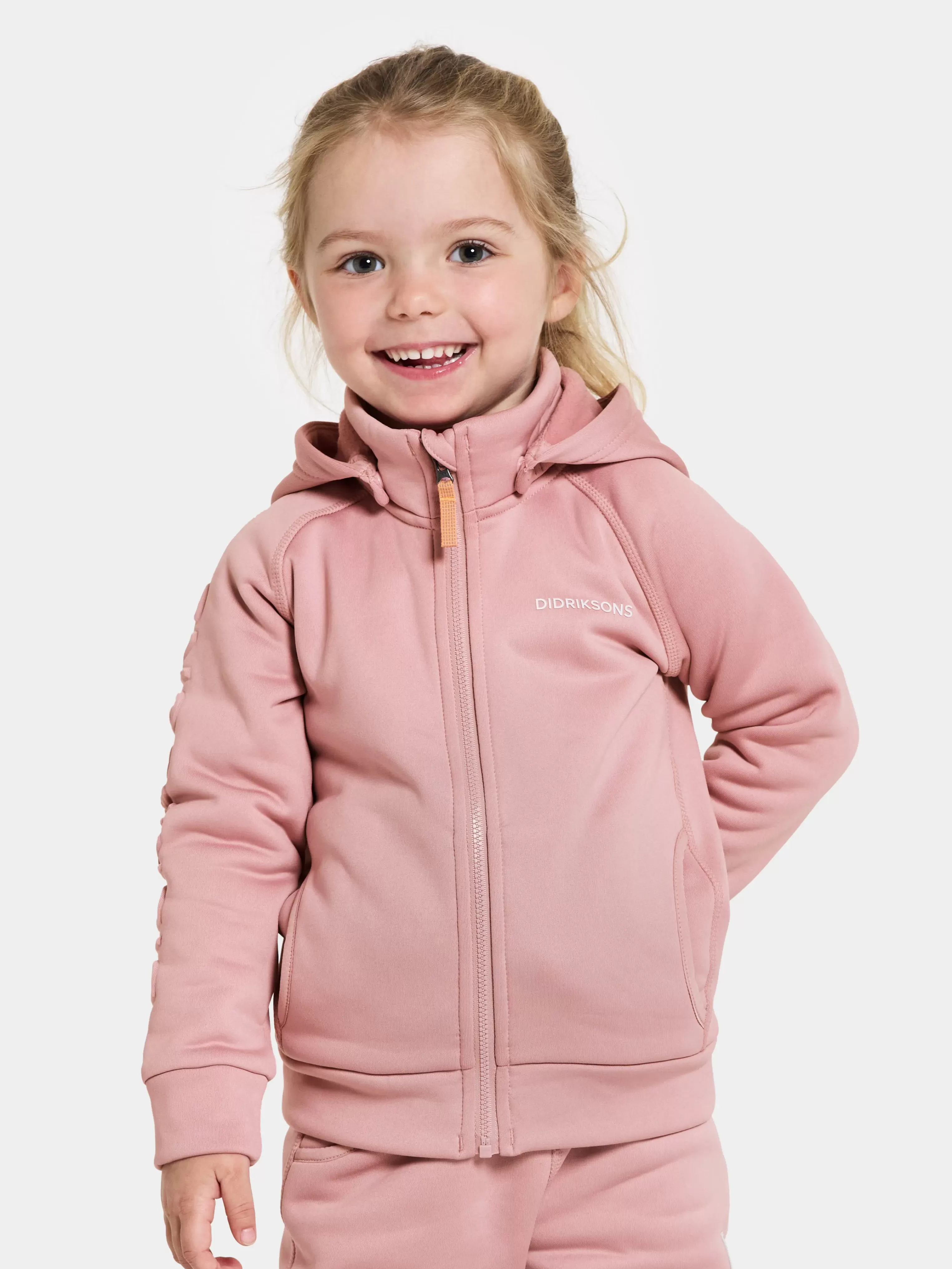 Didriksons Corin Kids' Full-Zip>Barn Softshelljackor