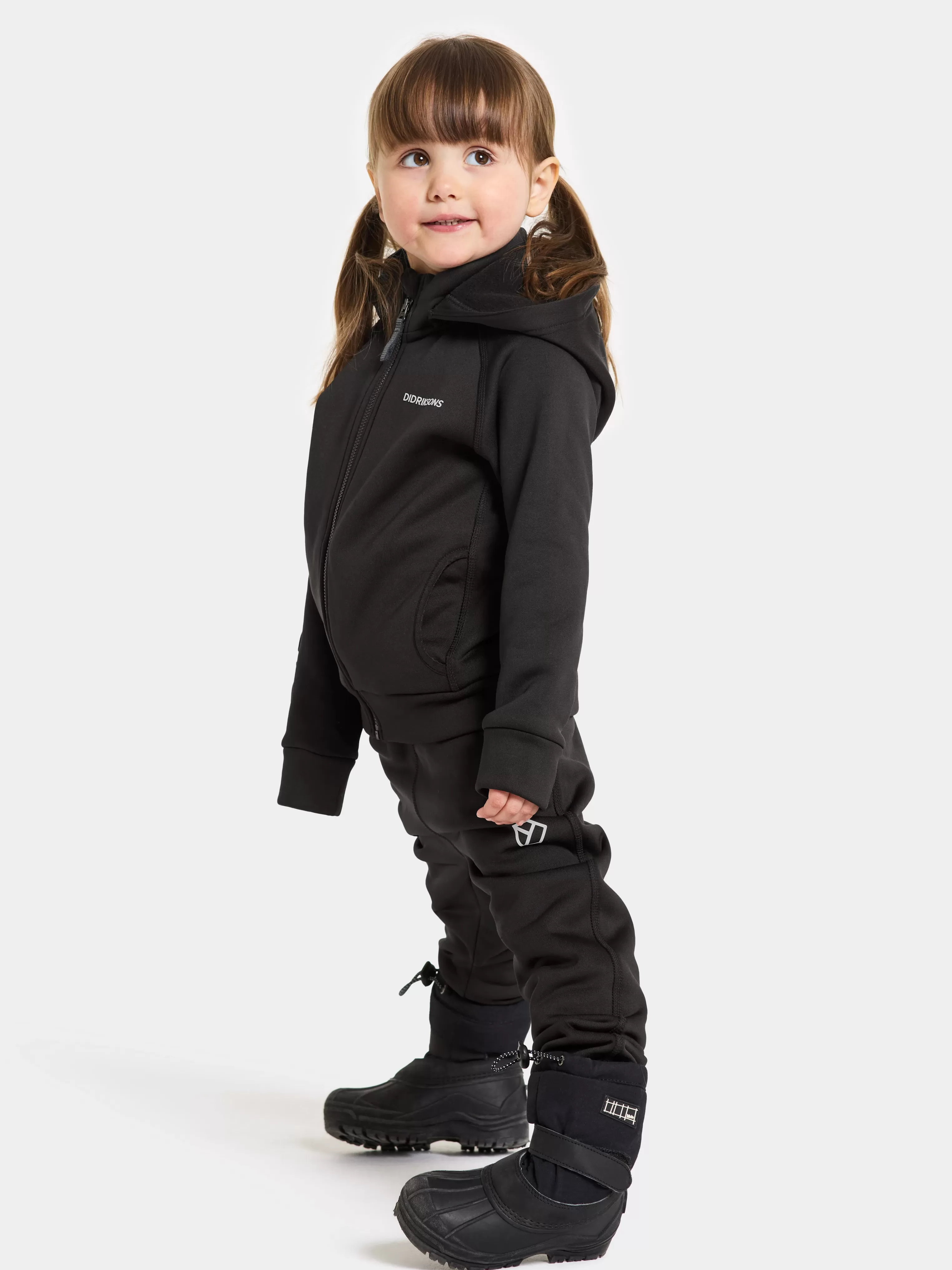 Didriksons Corin Kids' Full-Zip>Barn Softshelljackor