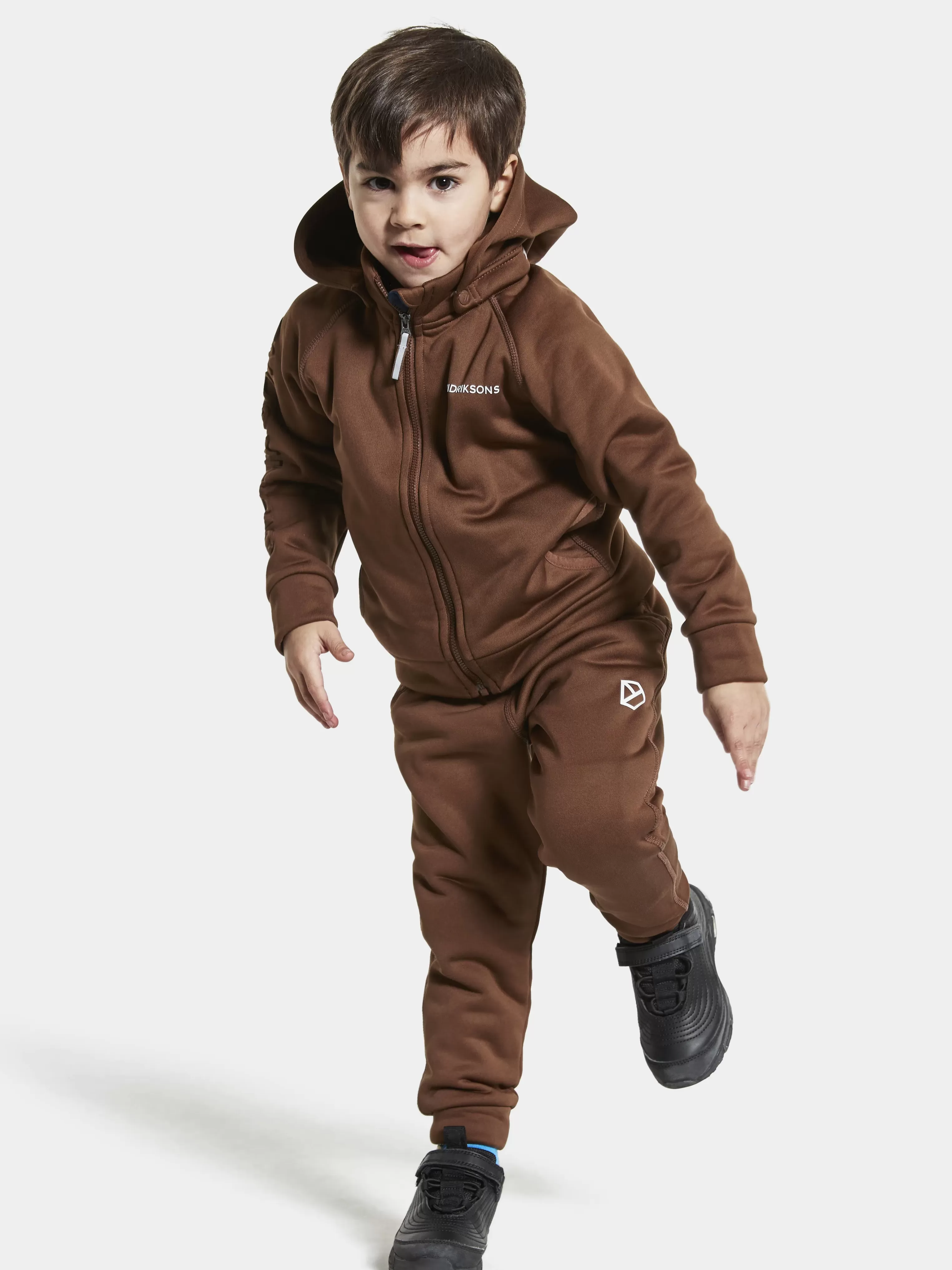 Didriksons Corin Kids' Full-Zip>Barn Softshelljackor