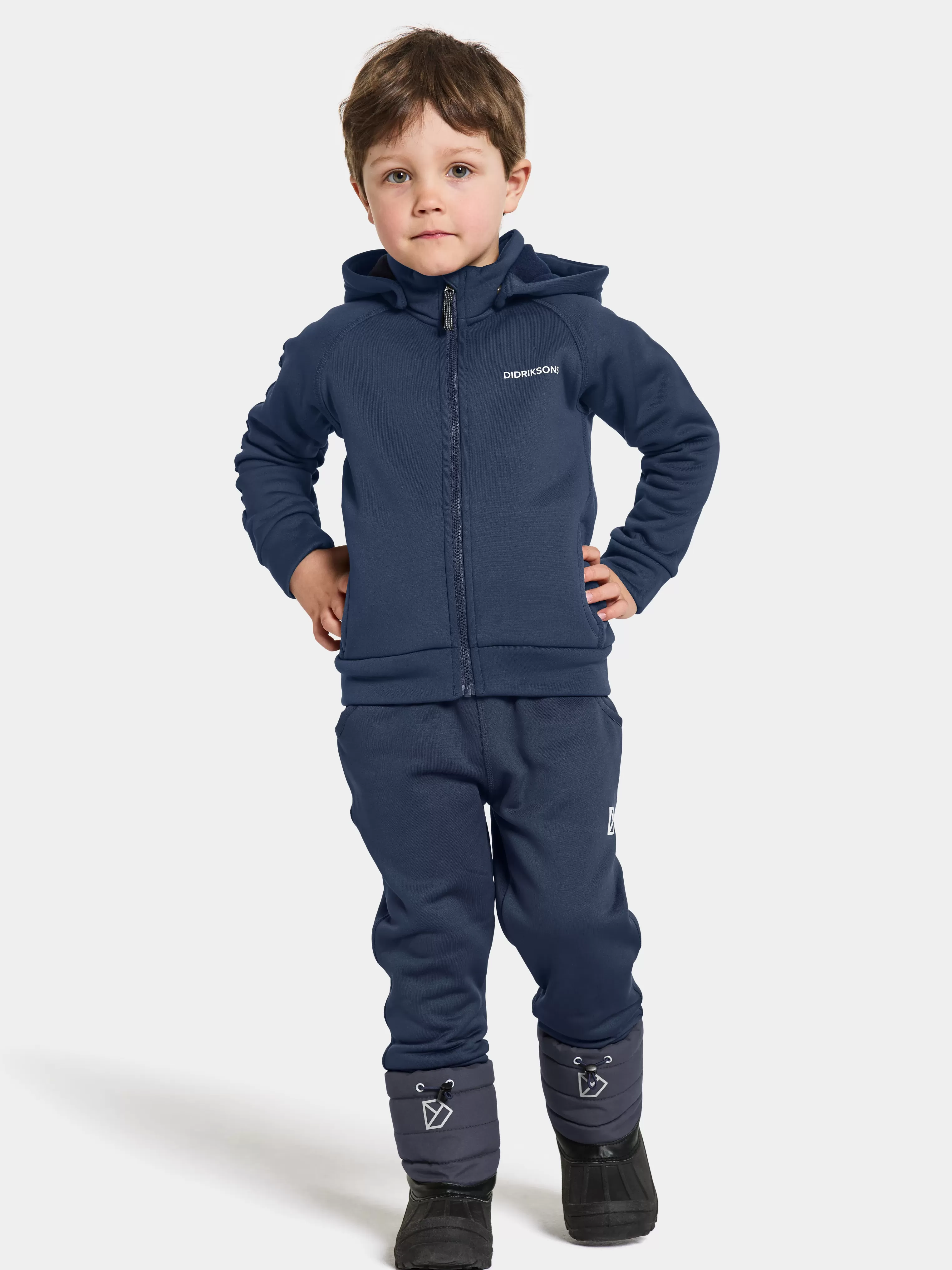 Didriksons Corin Kids' Full-Zip>Barn Softshelljackor