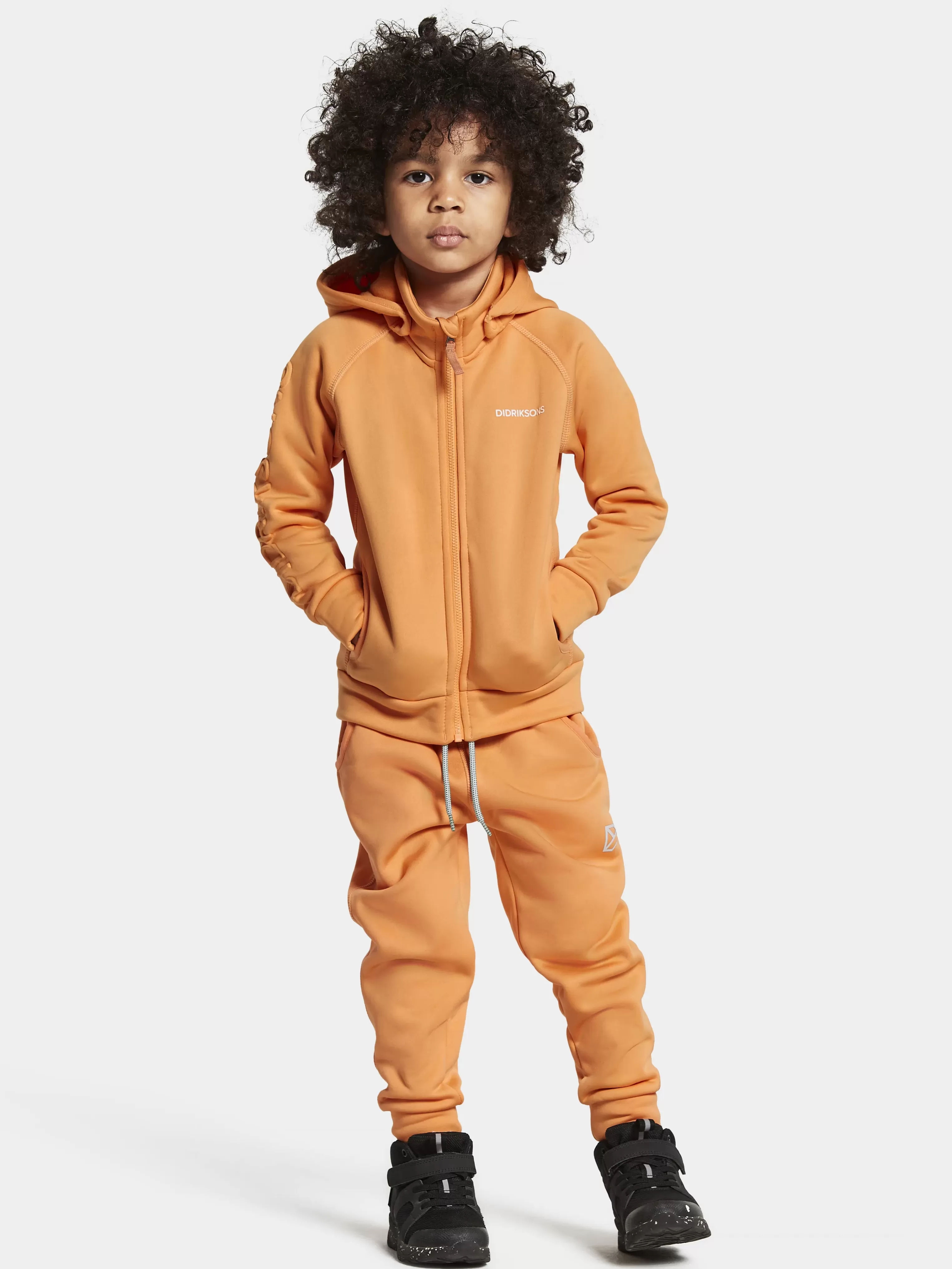 Didriksons Corin Kids' Full-Zip>Barn Softshelljackor