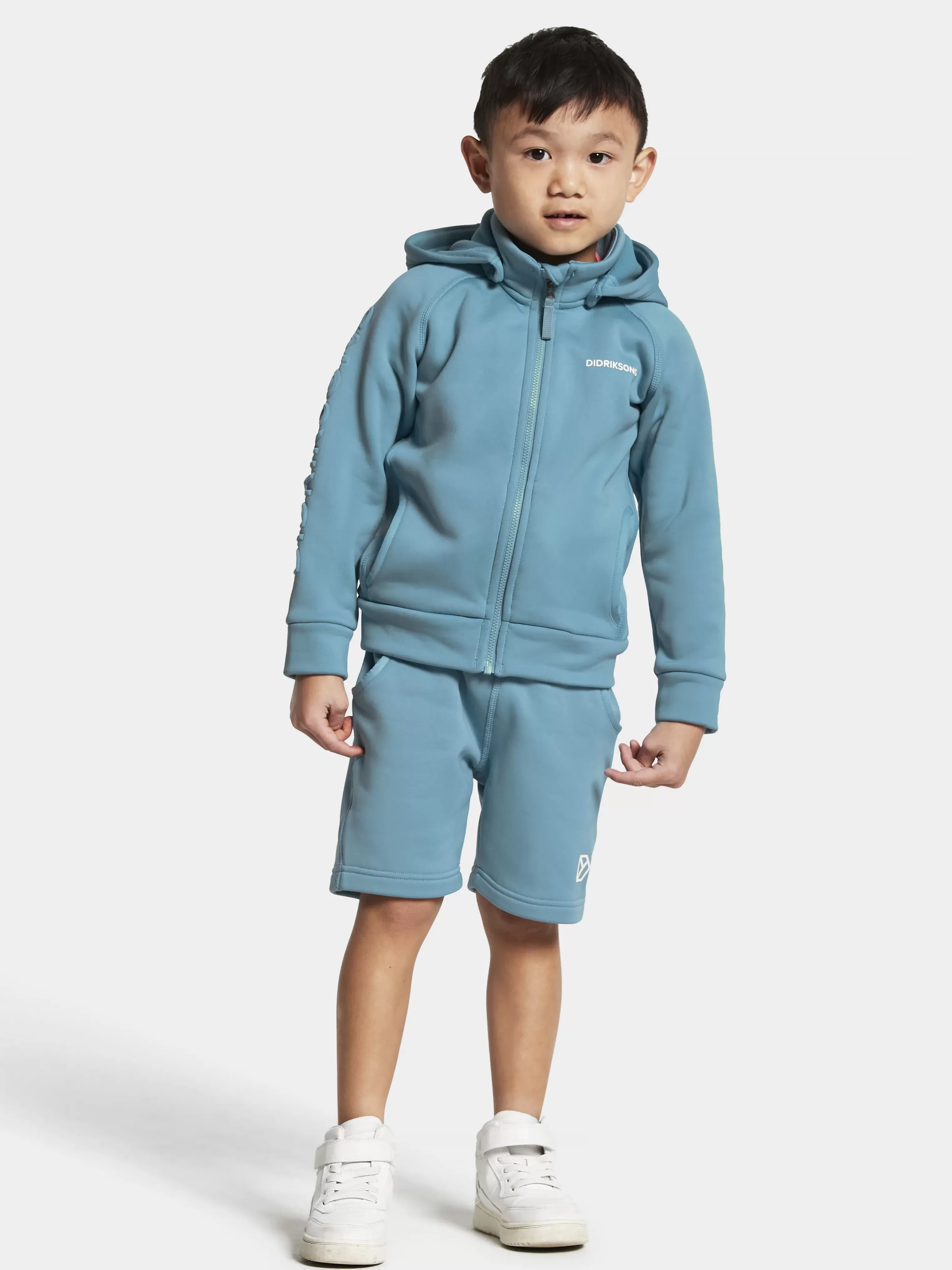 Didriksons Corin Kids' Full-Zip>Barn Softshelljackor