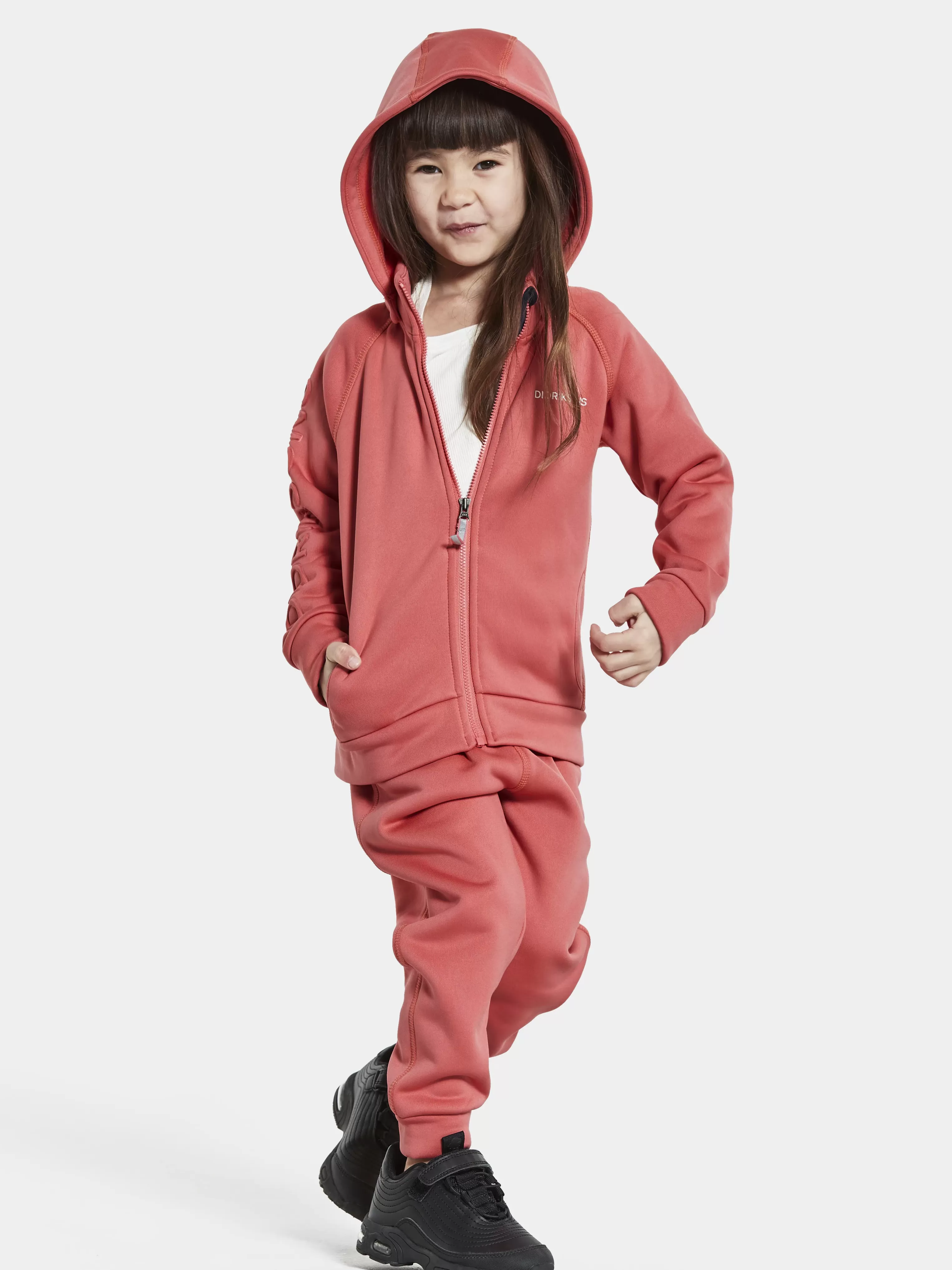 Didriksons Corin Kids' Full-Zip>Barn Softshelljackor