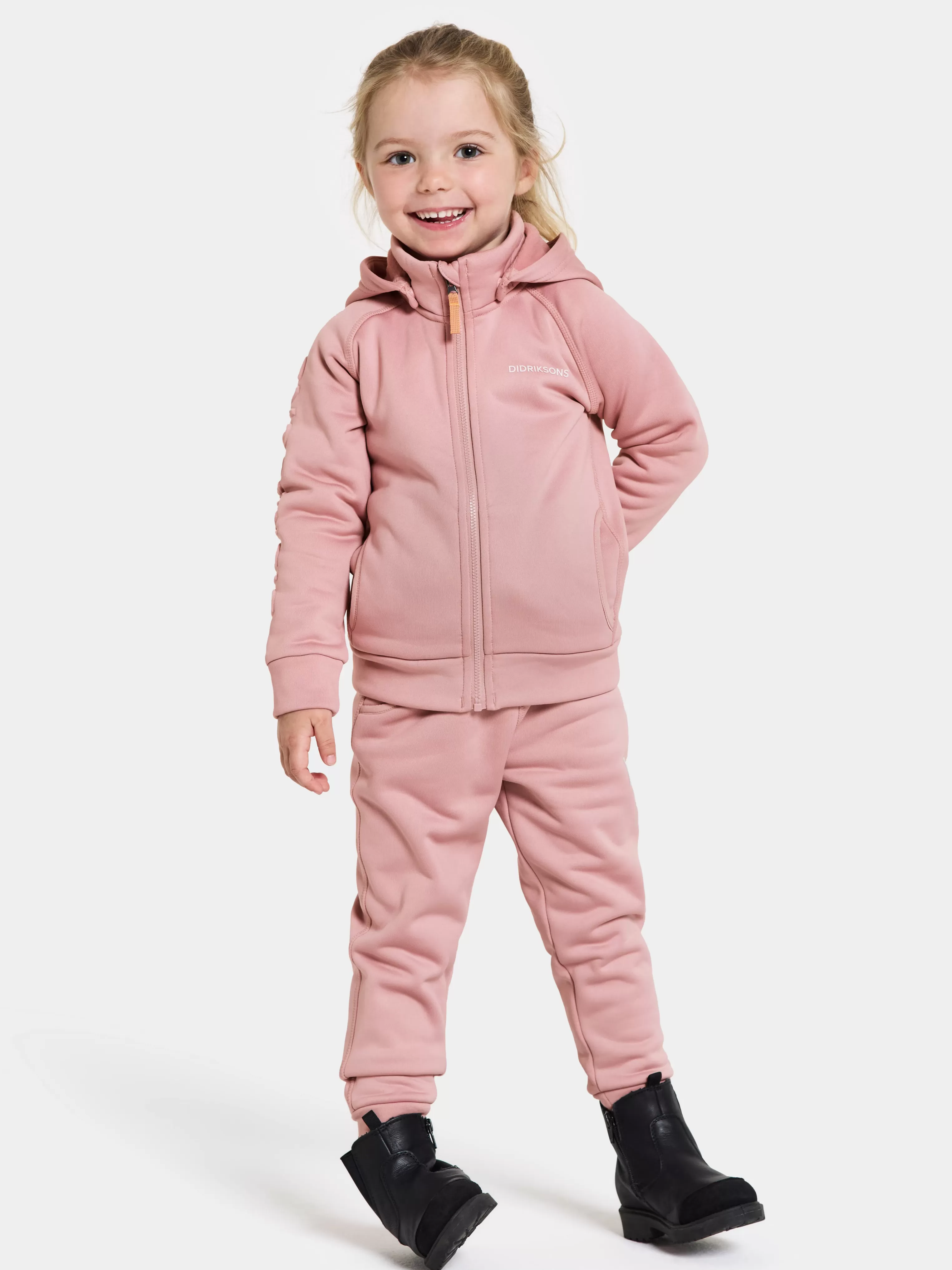 Didriksons Corin Kids' Full-Zip>Barn Softshelljackor