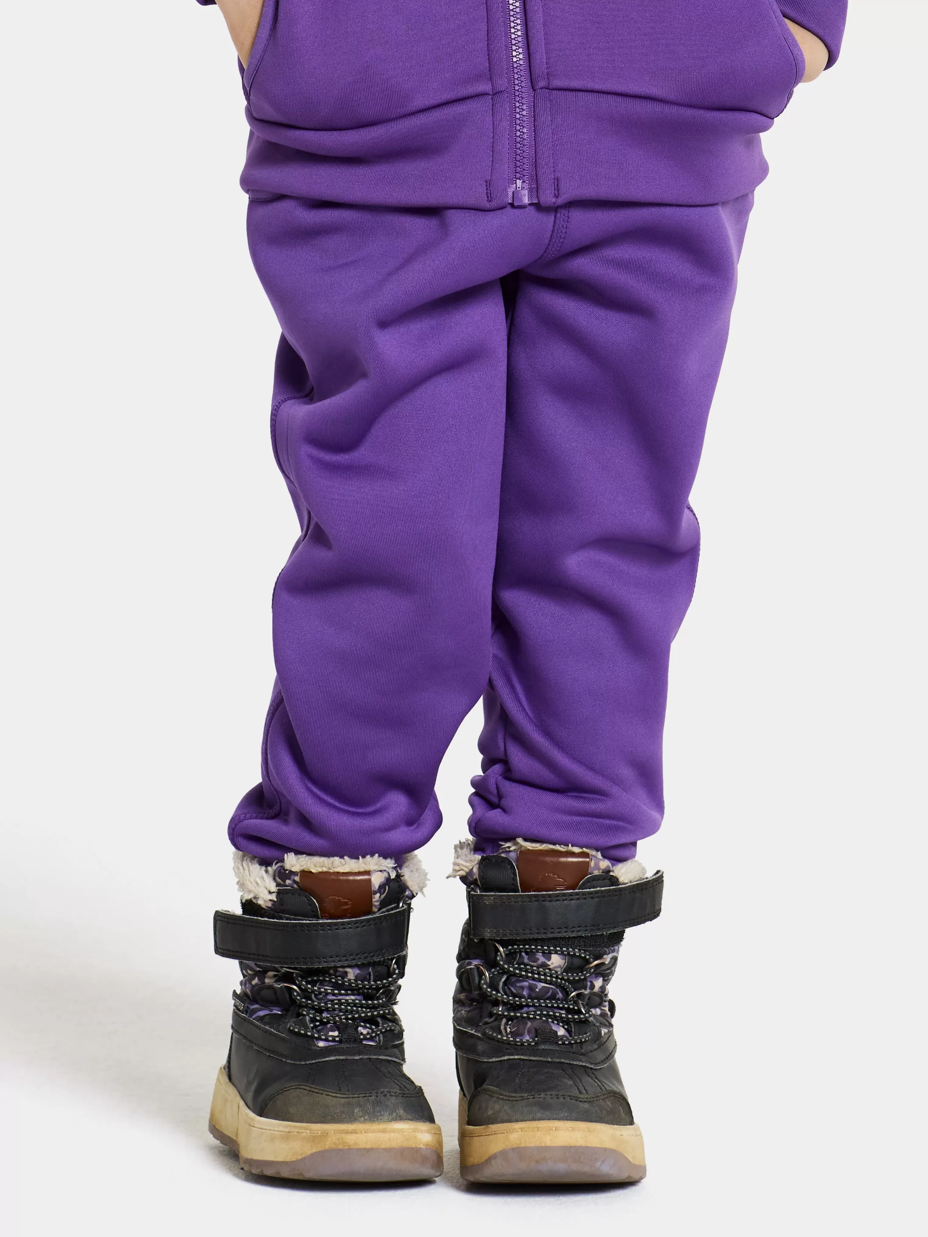 Didriksons Corin Kids' Pants>Barn Mjukisbyxor