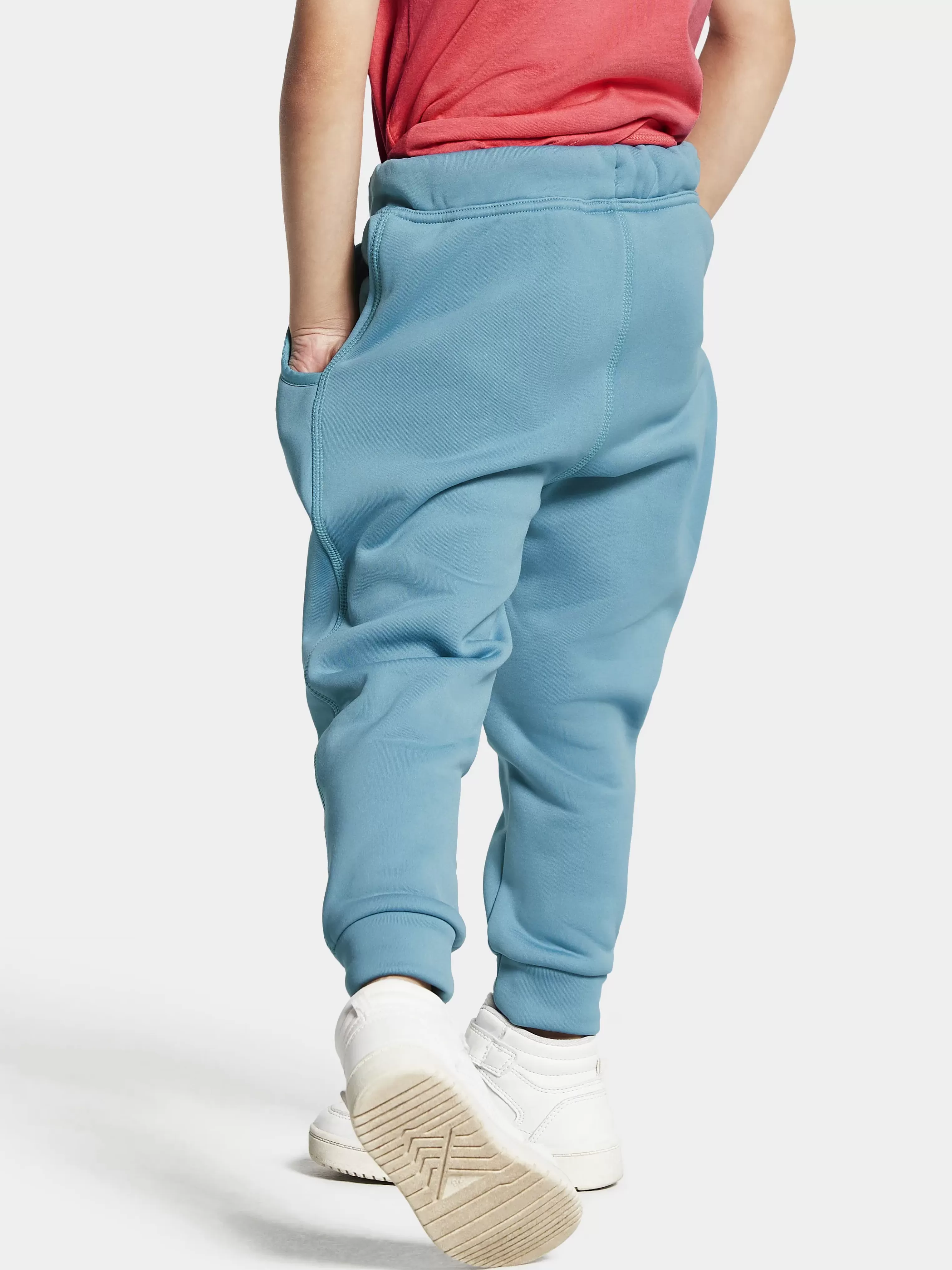 Didriksons Corin Kids' Pants>Barn Mjukisbyxor