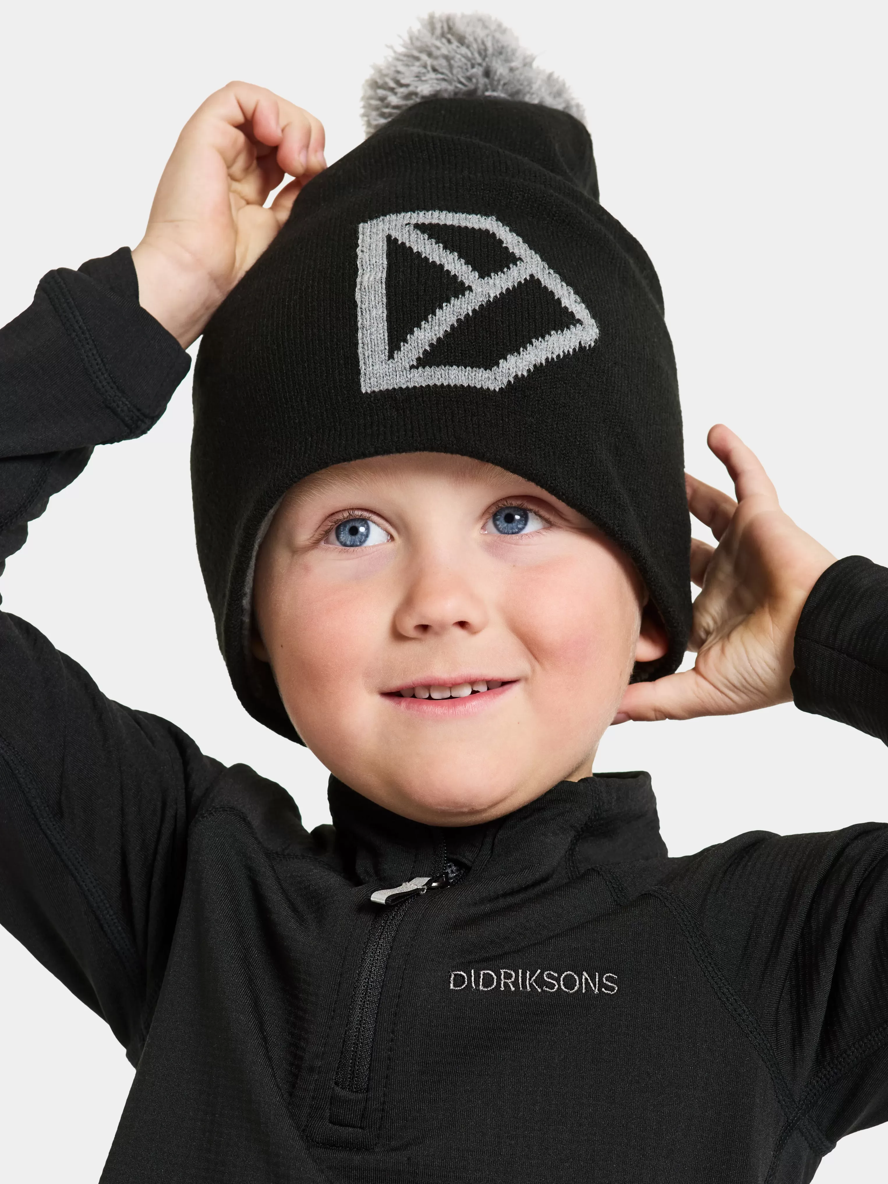 Didriksons Dropi Kids' Beanie>Barn Mössor & Kepsar