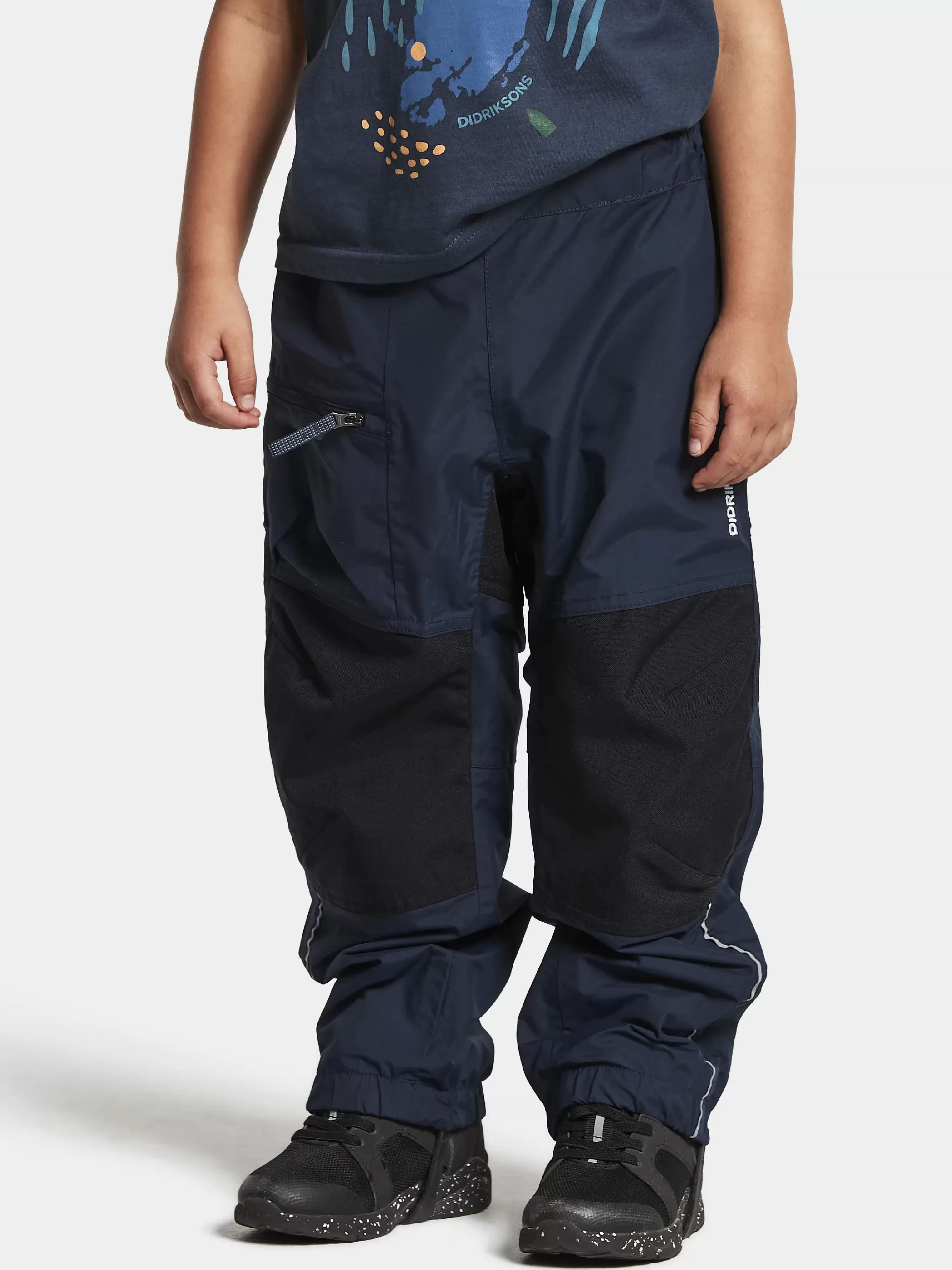 Didriksons Dusk Kids' Pants>Barn Överdragsbyxor & Regnbyxor