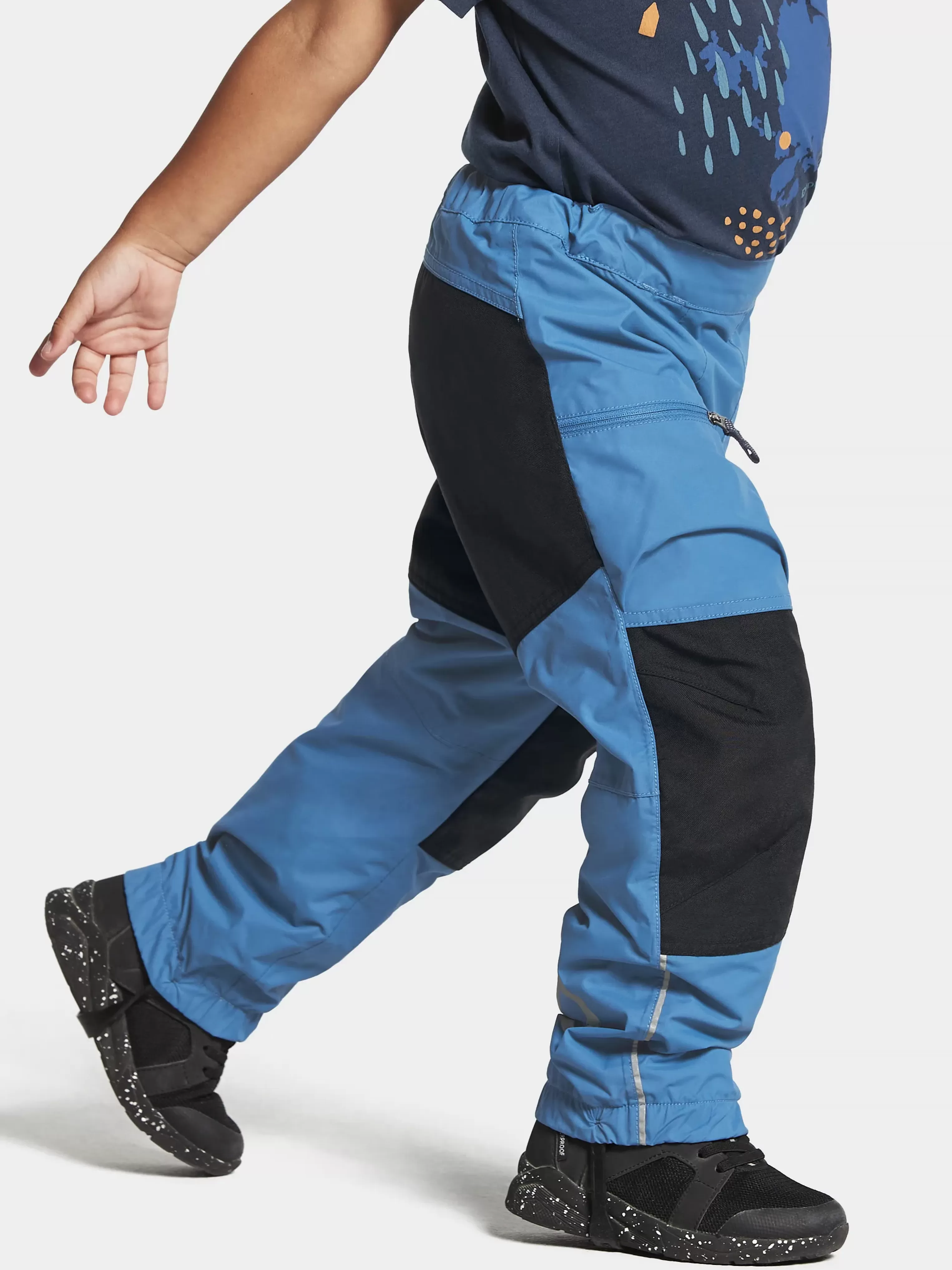 Didriksons Dusk Kids' Pants>Barn Överdragsbyxor & Regnbyxor