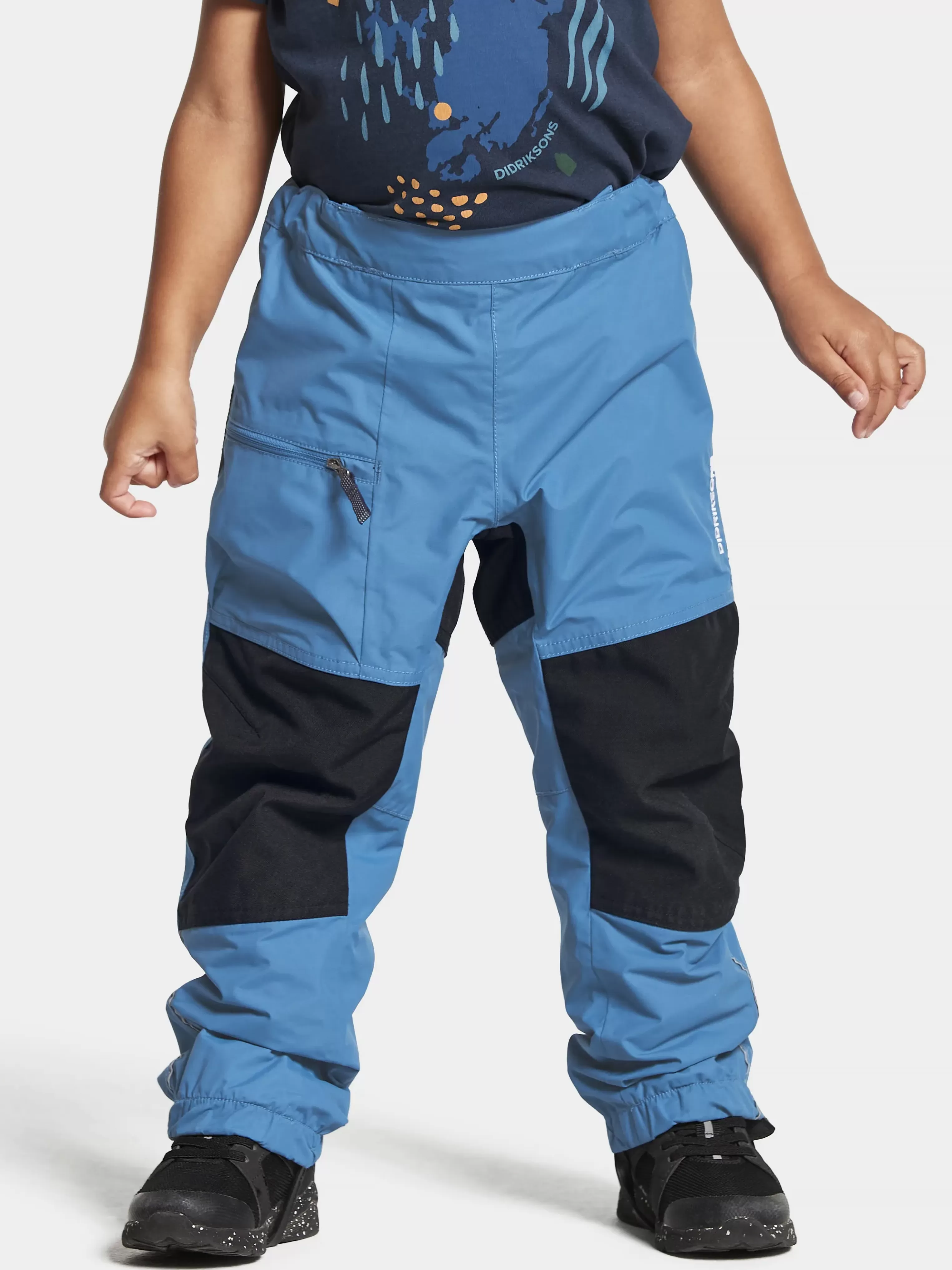 Didriksons Dusk Kids' Pants>Barn Överdragsbyxor & Regnbyxor