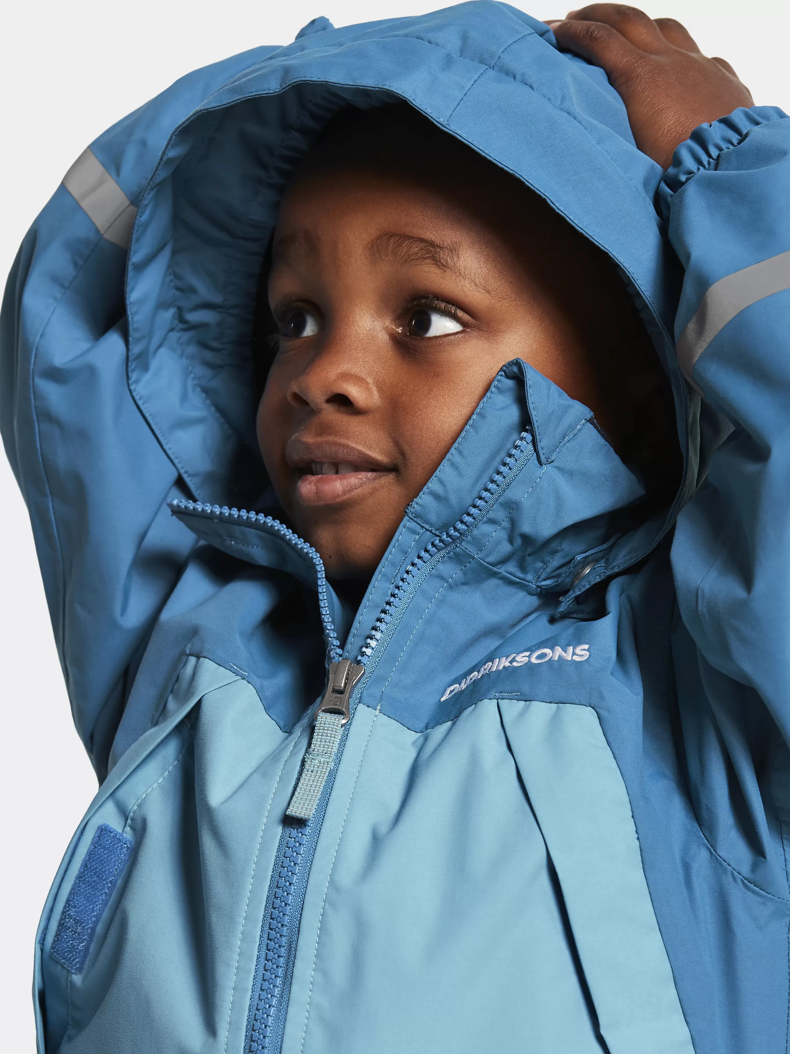 Didriksons Enso Kids' Jacket>Barn Varjackor