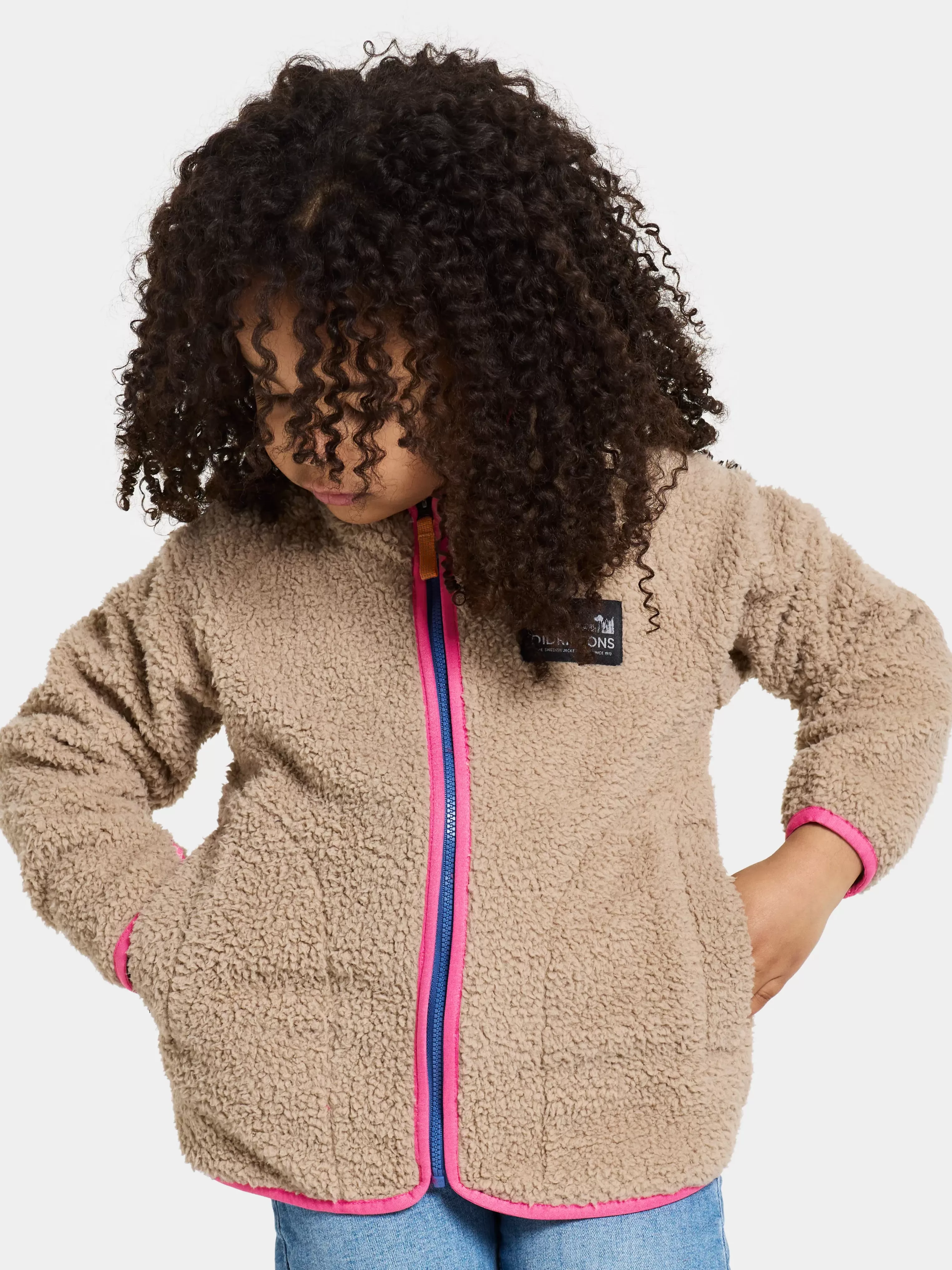 Didriksons Gibbs Kids' Full-Zip>Barn Fleecetröjor & Mellanlager