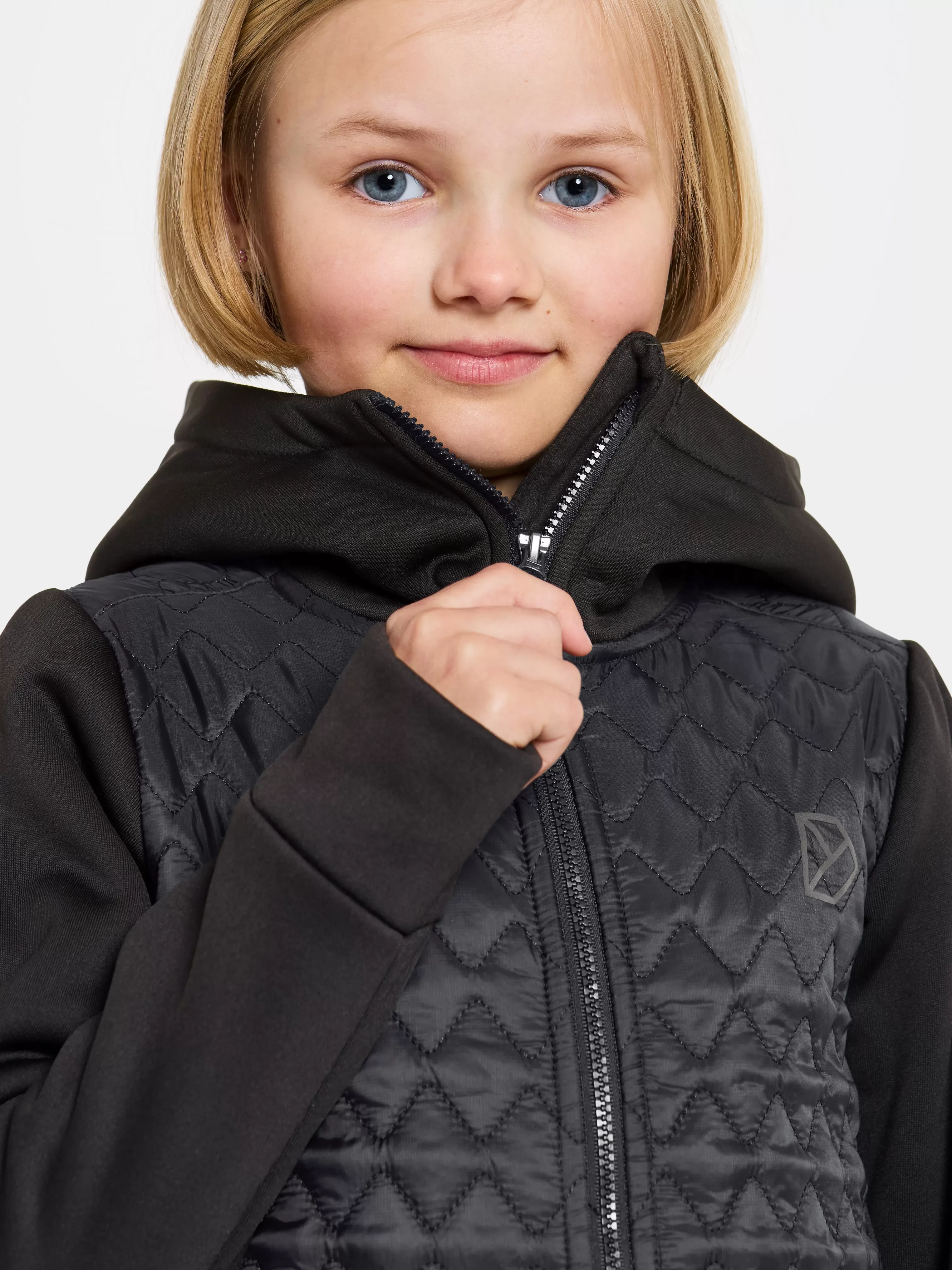 Didriksons Kapris Kids' Full-Zip>Barn Fleecetröjor & Mellanlager