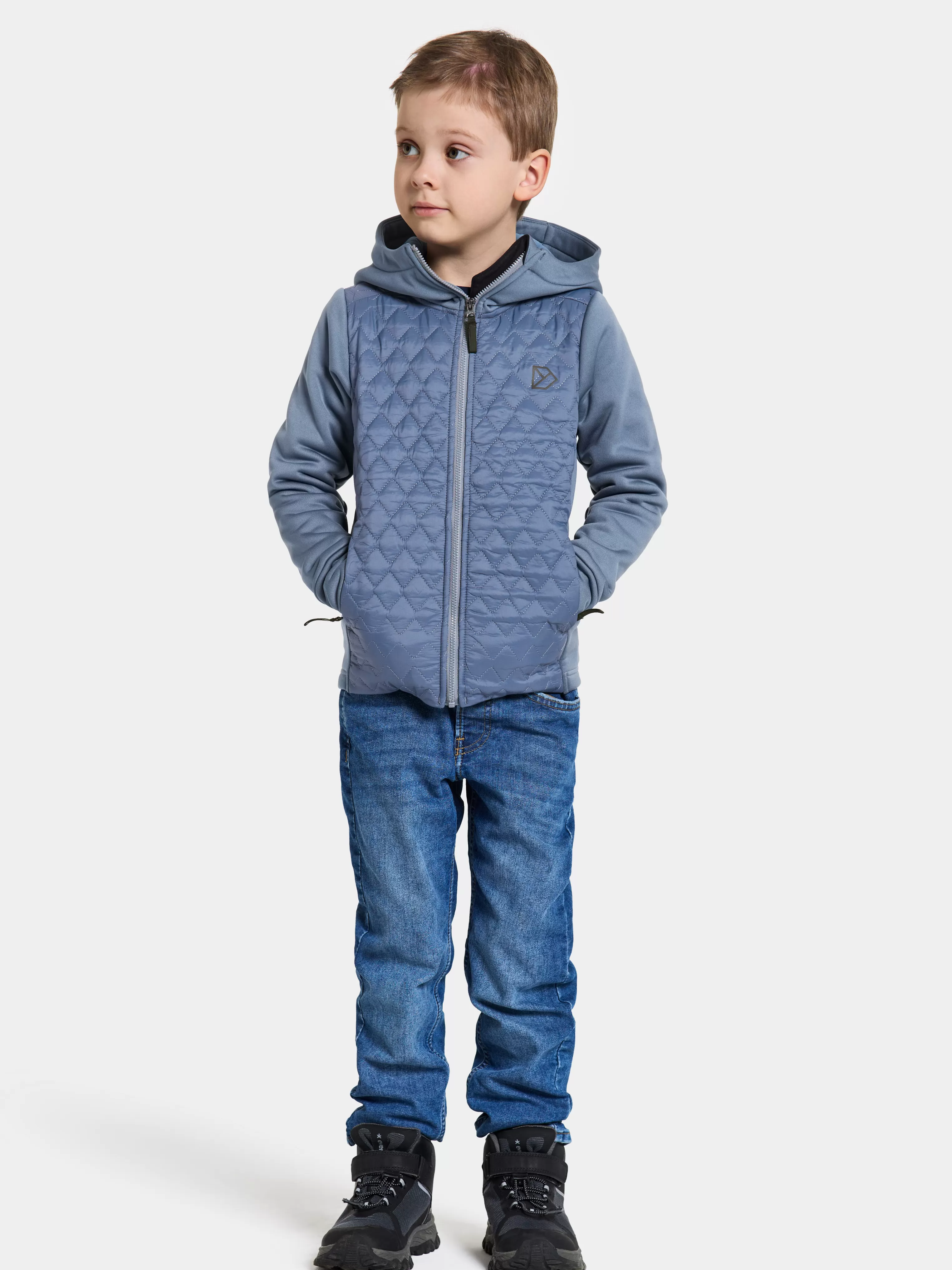 Didriksons Kapris Kids' Full-Zip>Barn Fleecetröjor & Mellanlager