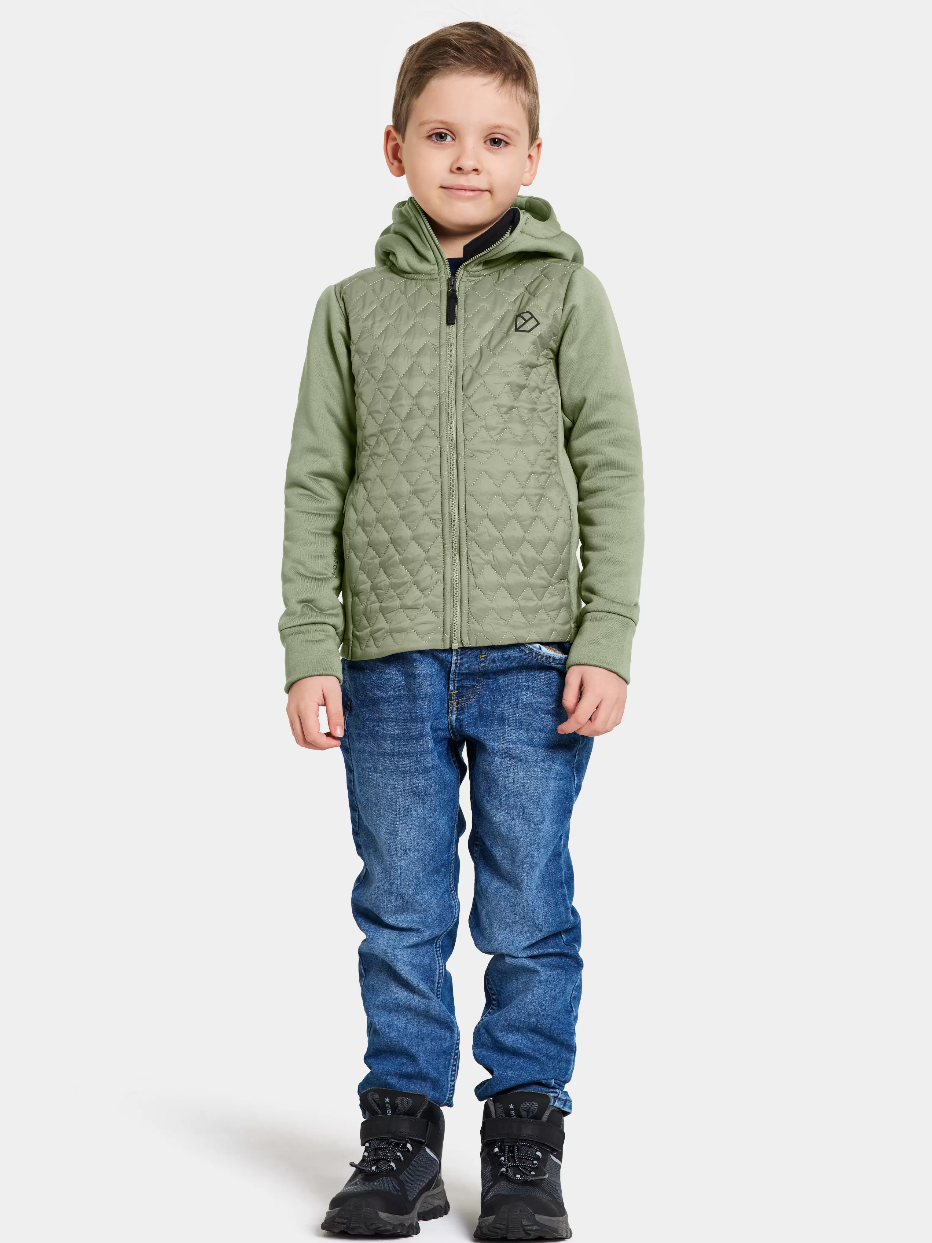 Didriksons Kapris Kids' Full-Zip>Barn Fleecetröjor & Mellanlager