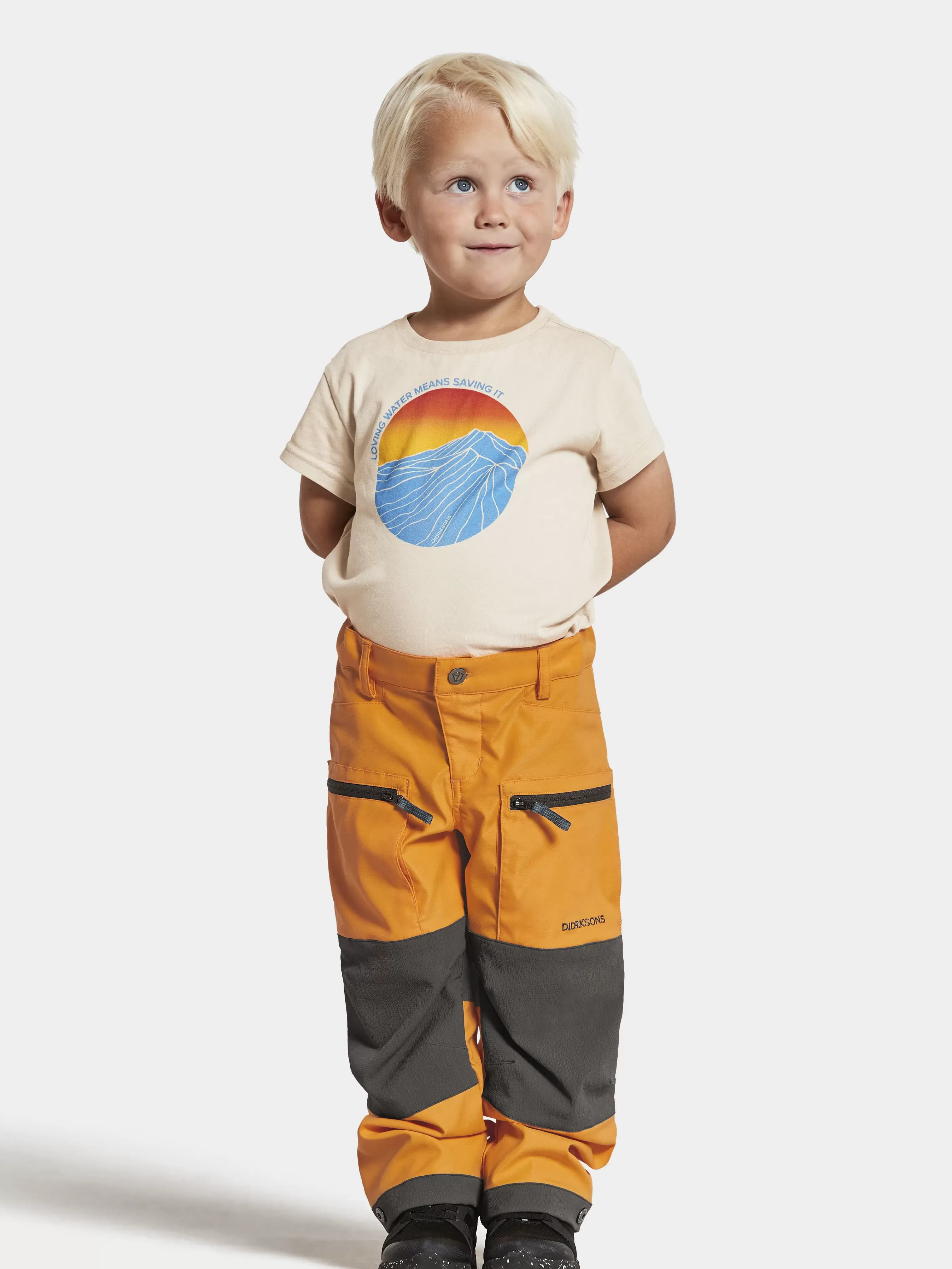 Didriksons Kotten Kids' Pants>Barn Friluftsbyxor