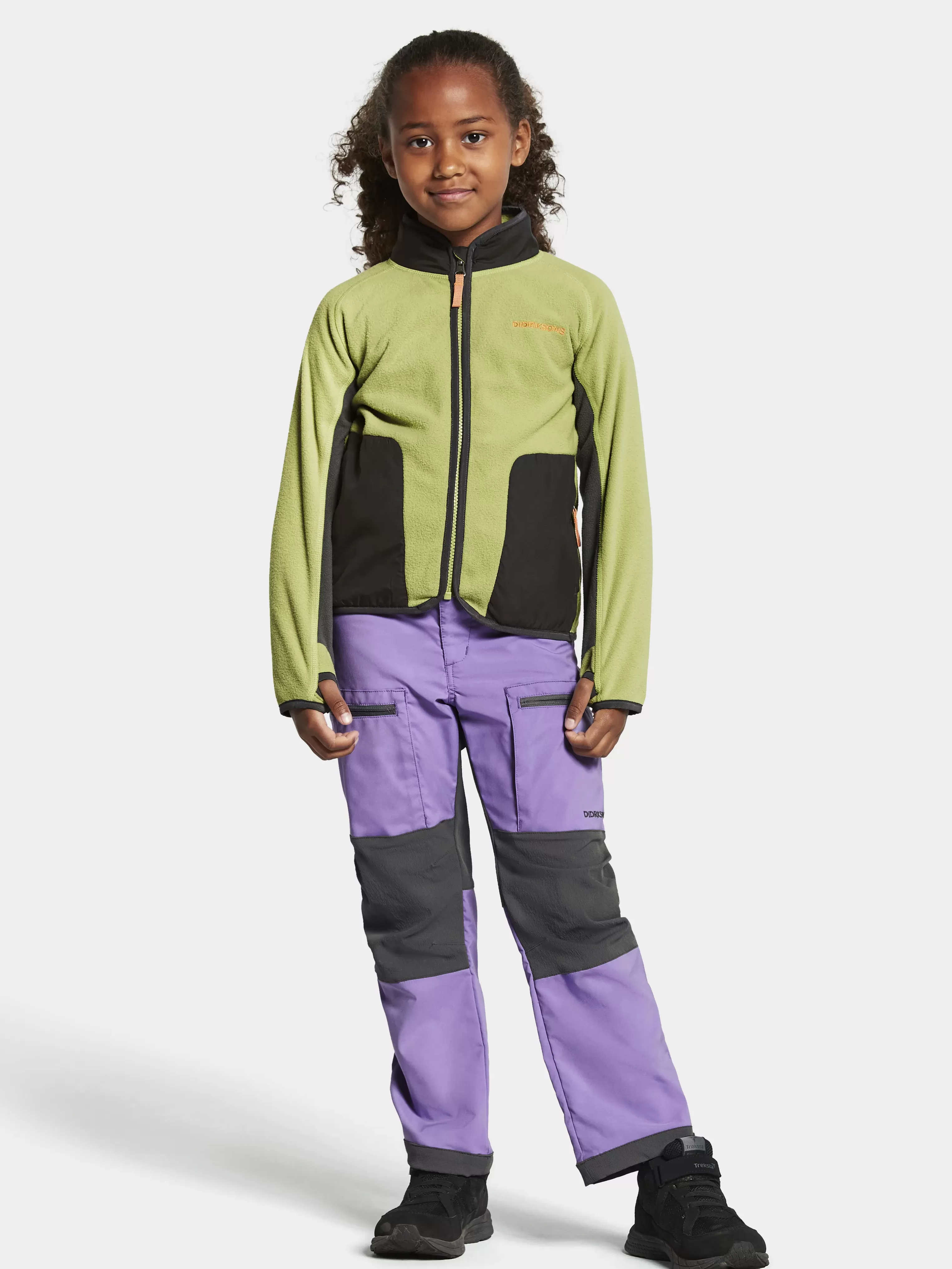 Didriksons Ljung Kids' Full-Zip>Barn Fleecetröjor & Mellanlager