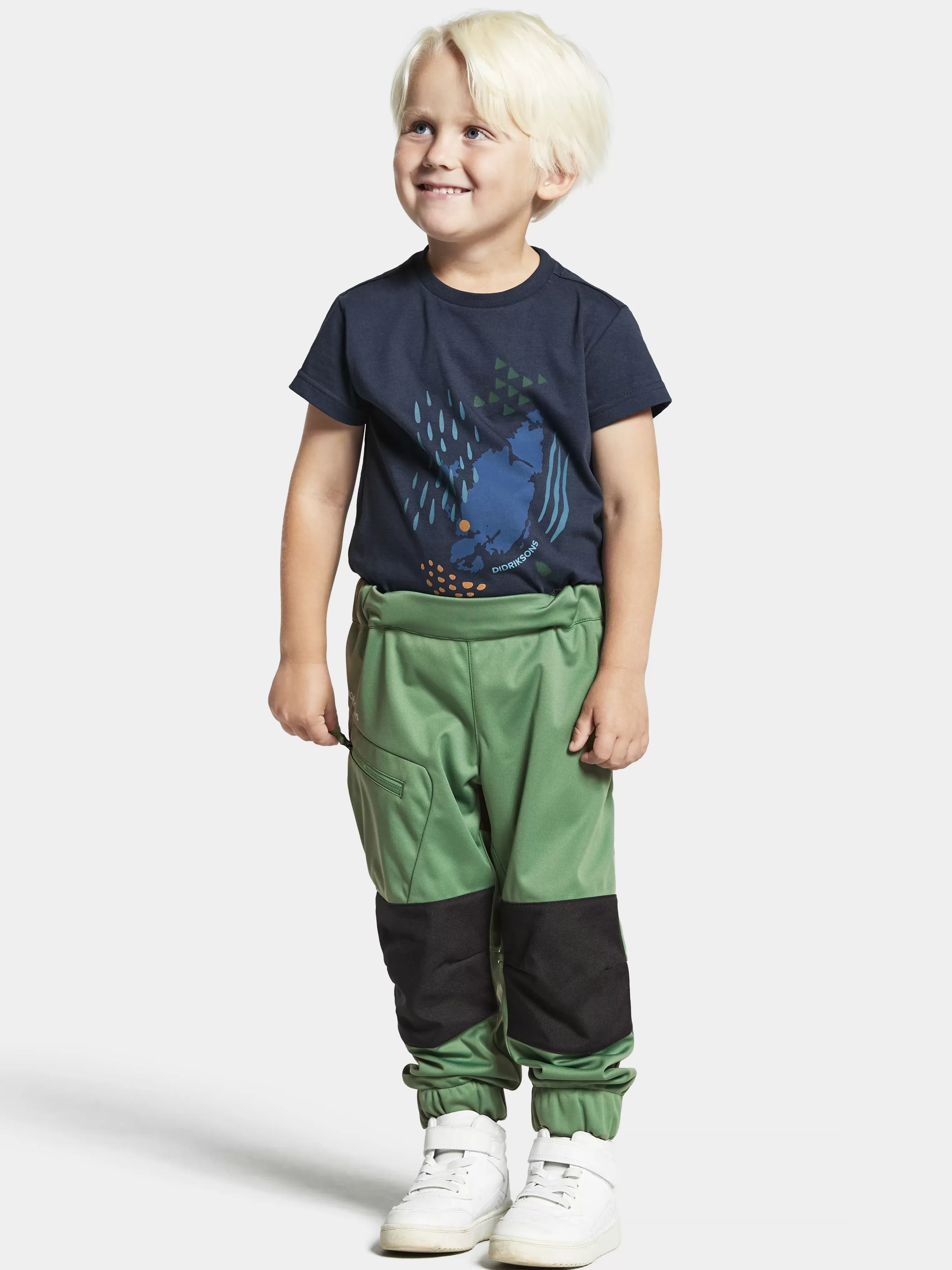 Didriksons Lovet Kids' Pants>Barn Överdragsbyxor & Regnbyxor