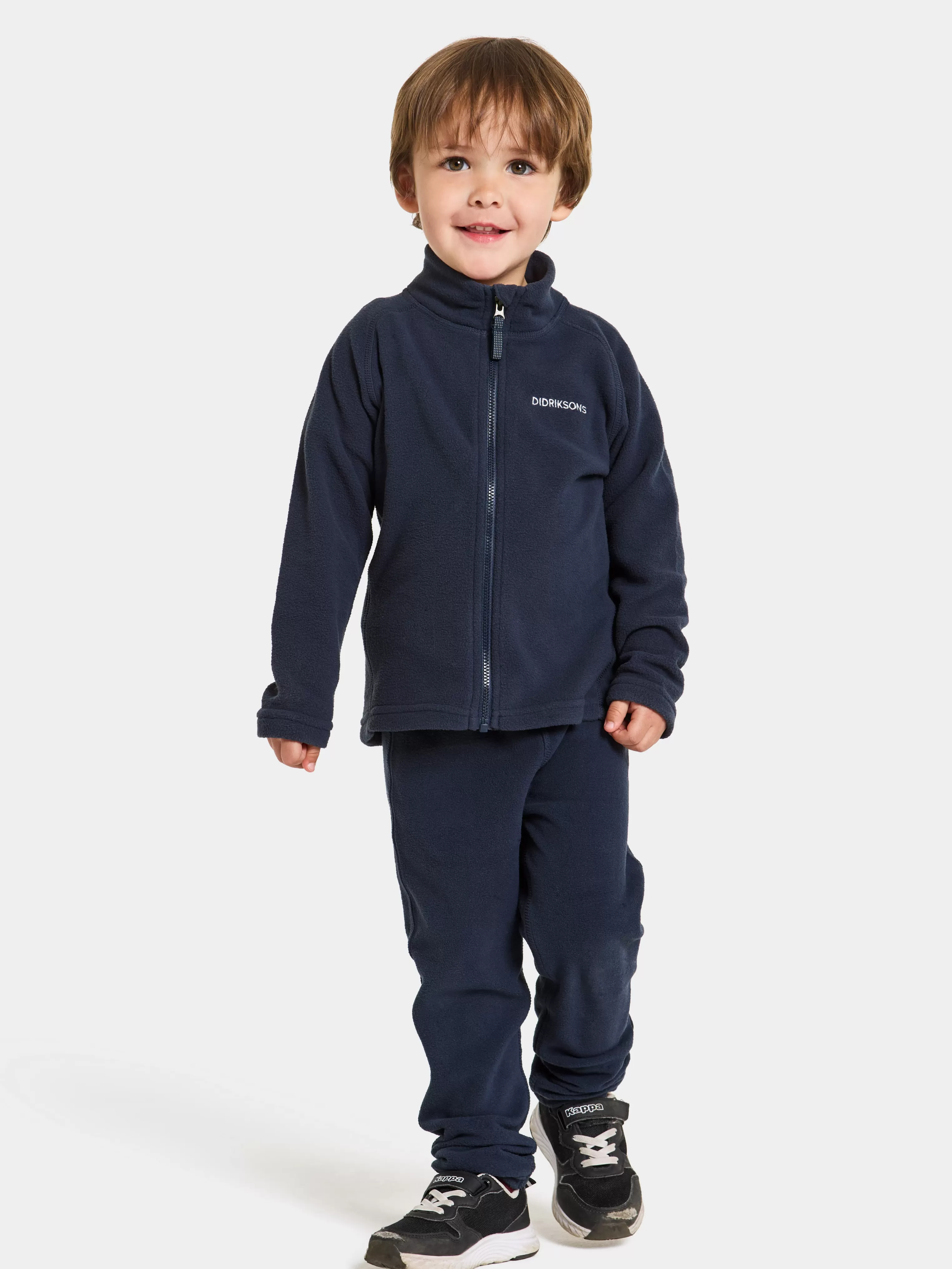 Didriksons Monte Kid's Fleece Pants>Barn Mjukisbyxor