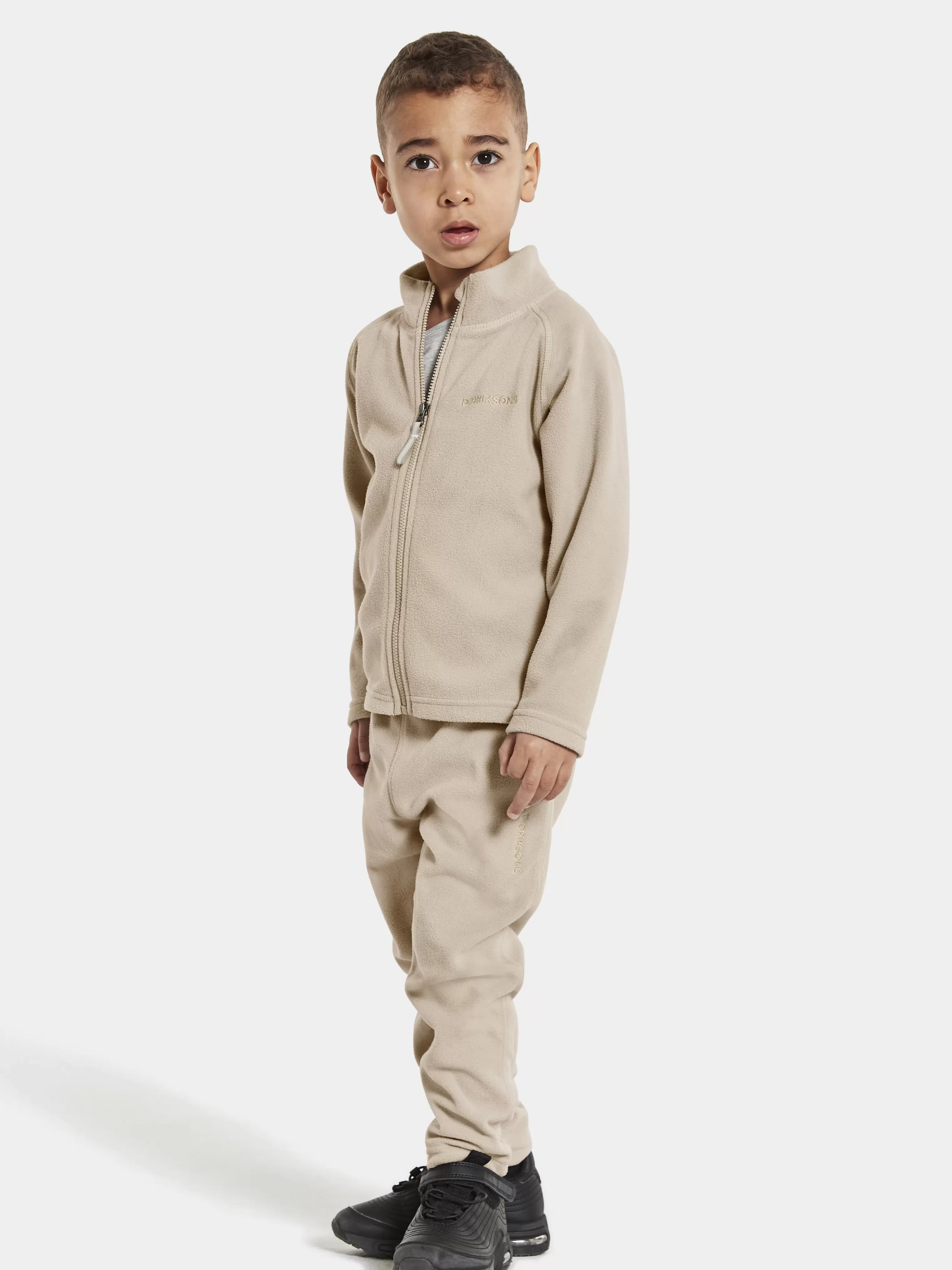 Didriksons Monte Kids' Full-Zip>Barn Fleecetröjor & Mellanlager