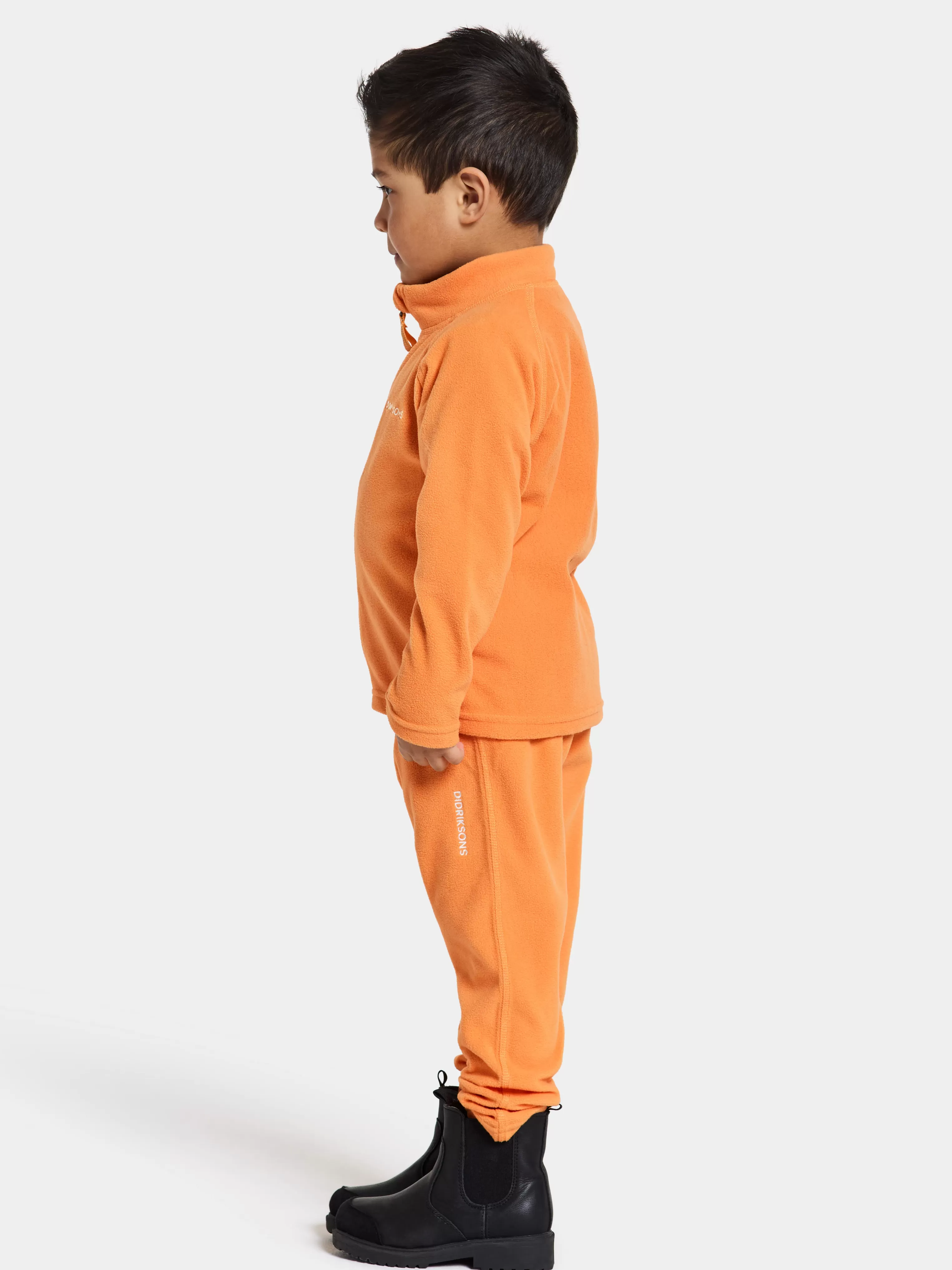 Didriksons Monte Kids' Full-Zip>Barn Fleecetröjor & Mellanlager