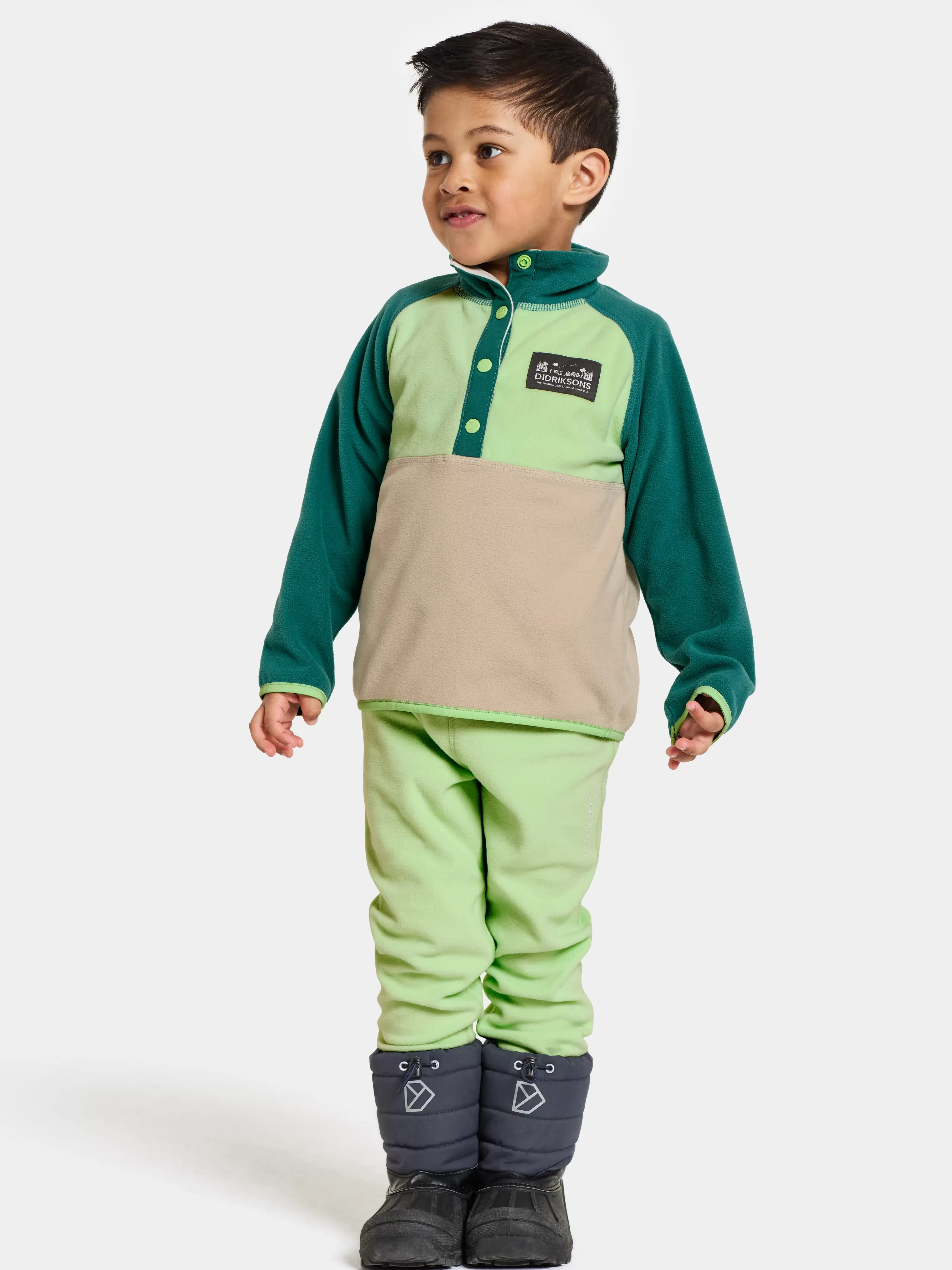 Didriksons Monte Kids' Pants>Barn Mjukisbyxor