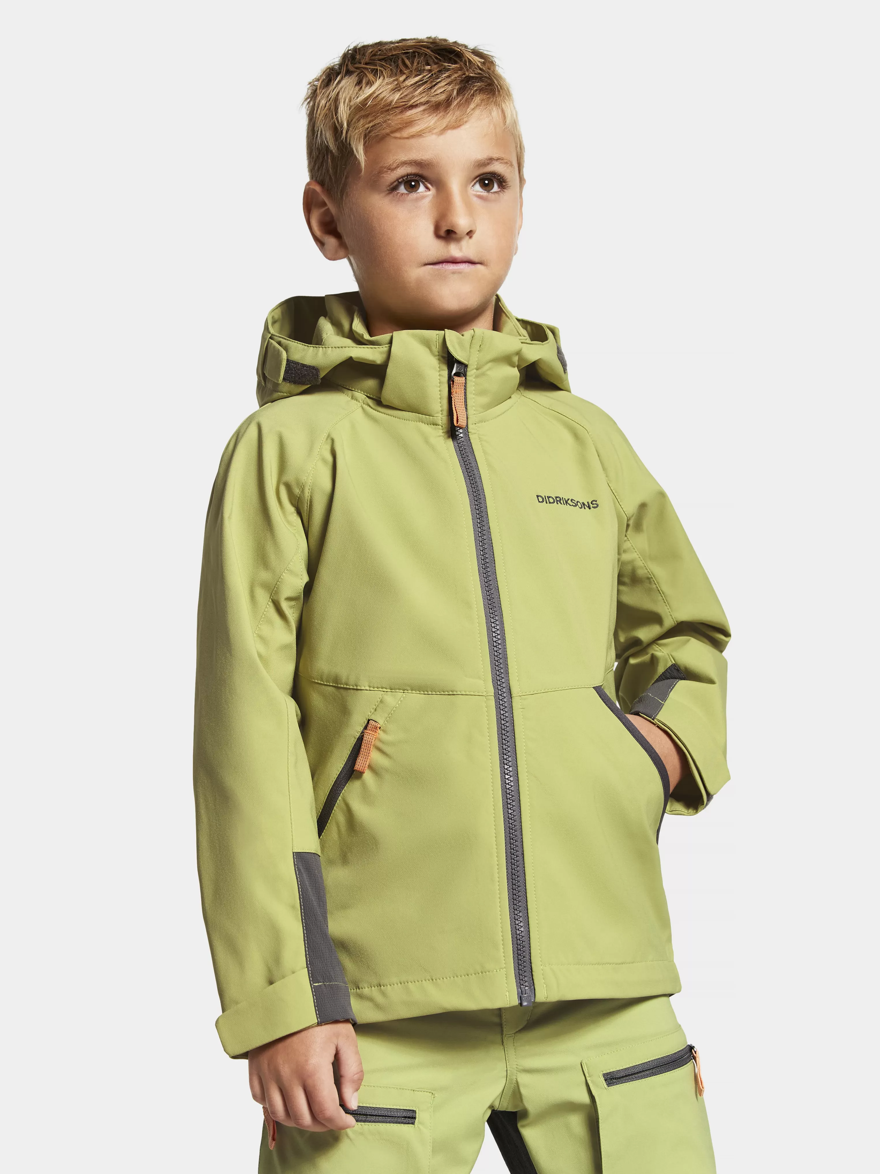 Didriksons Stigen Kids' Jacket>Barn Varjackor