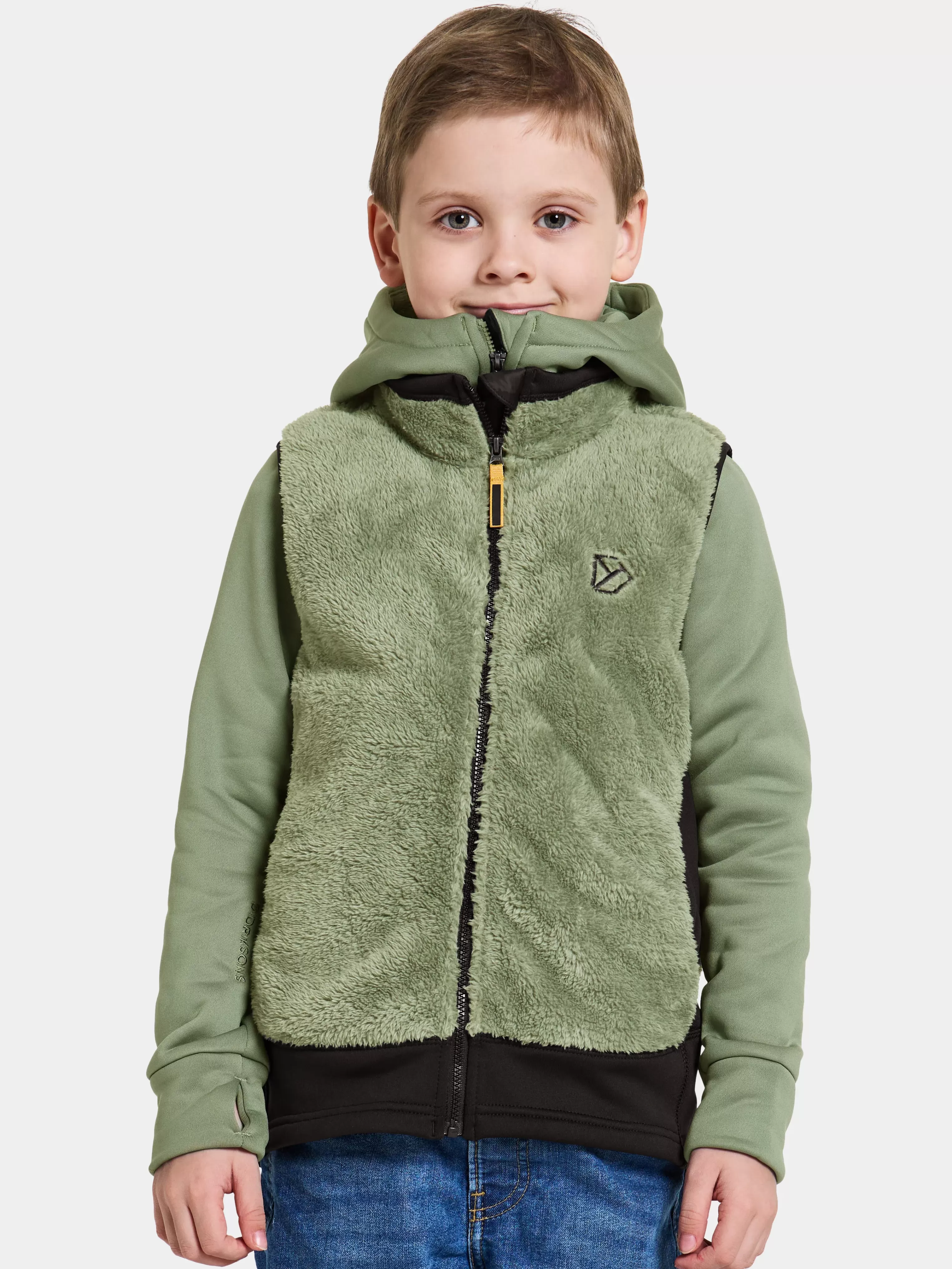 Didriksons Timjan Kids' Vest>Barn Västar