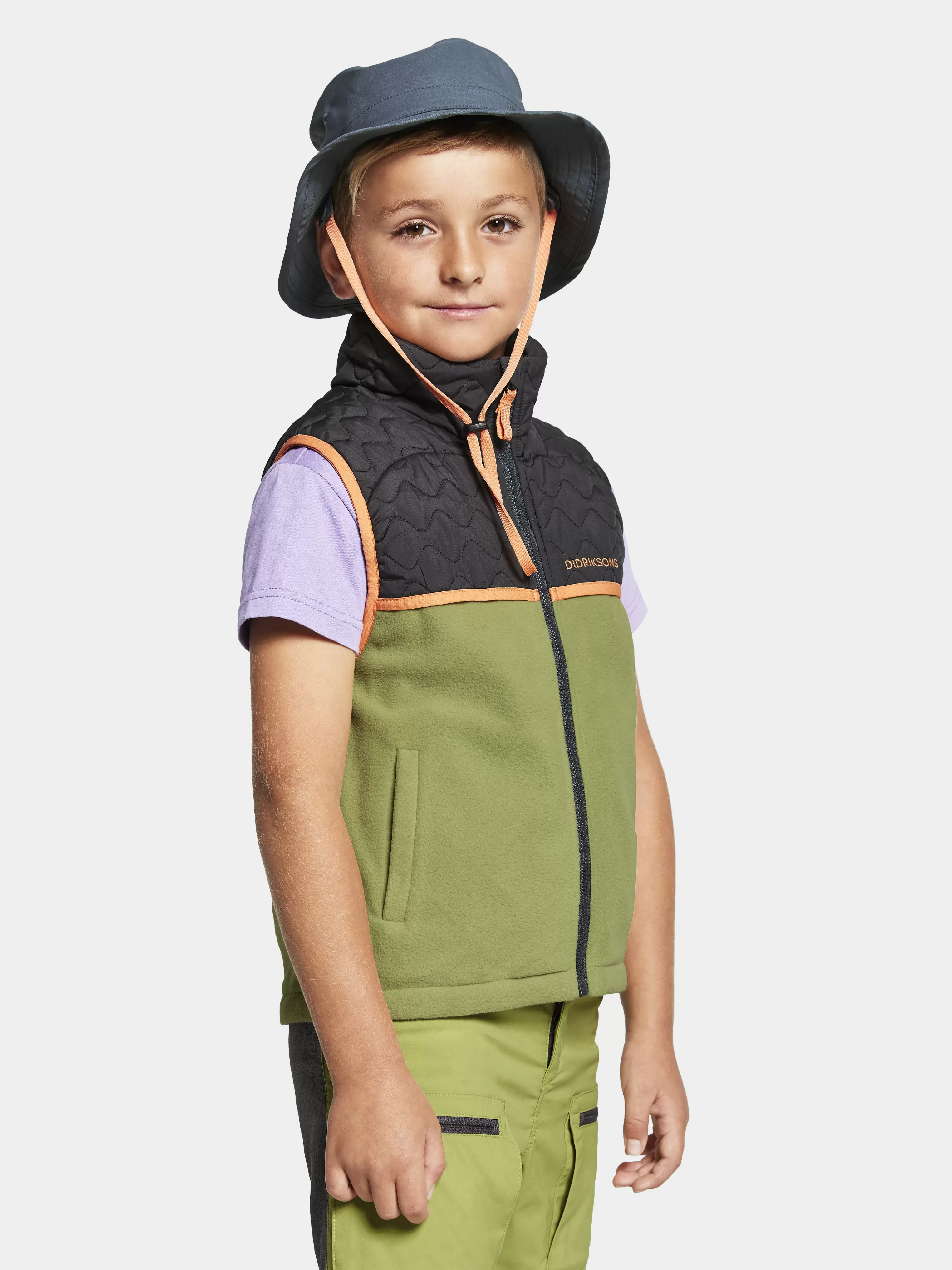 Didriksons Tistel Kids' Vest>Barn Västar