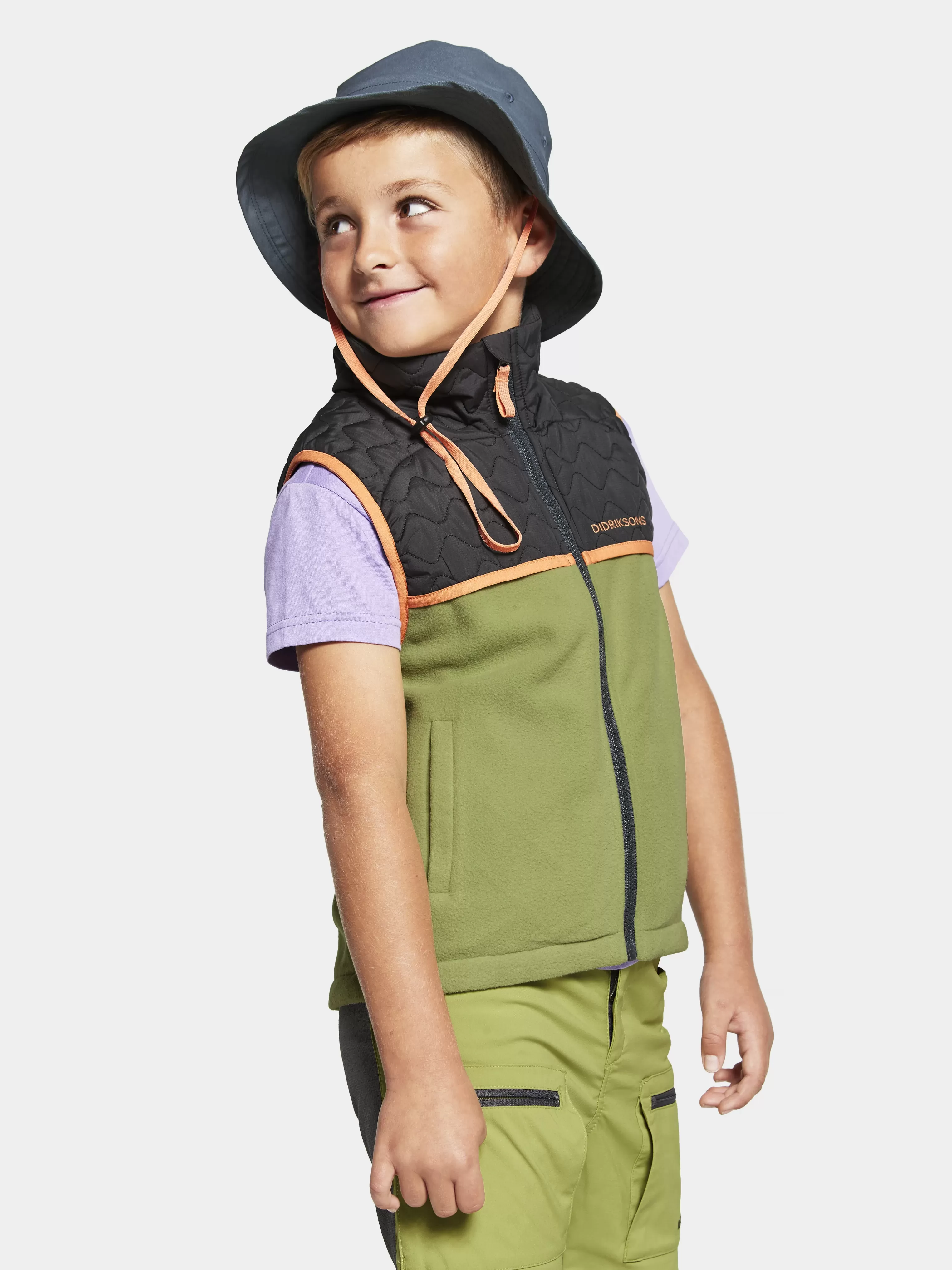 Didriksons Tistel Kids' Vest>Barn Västar