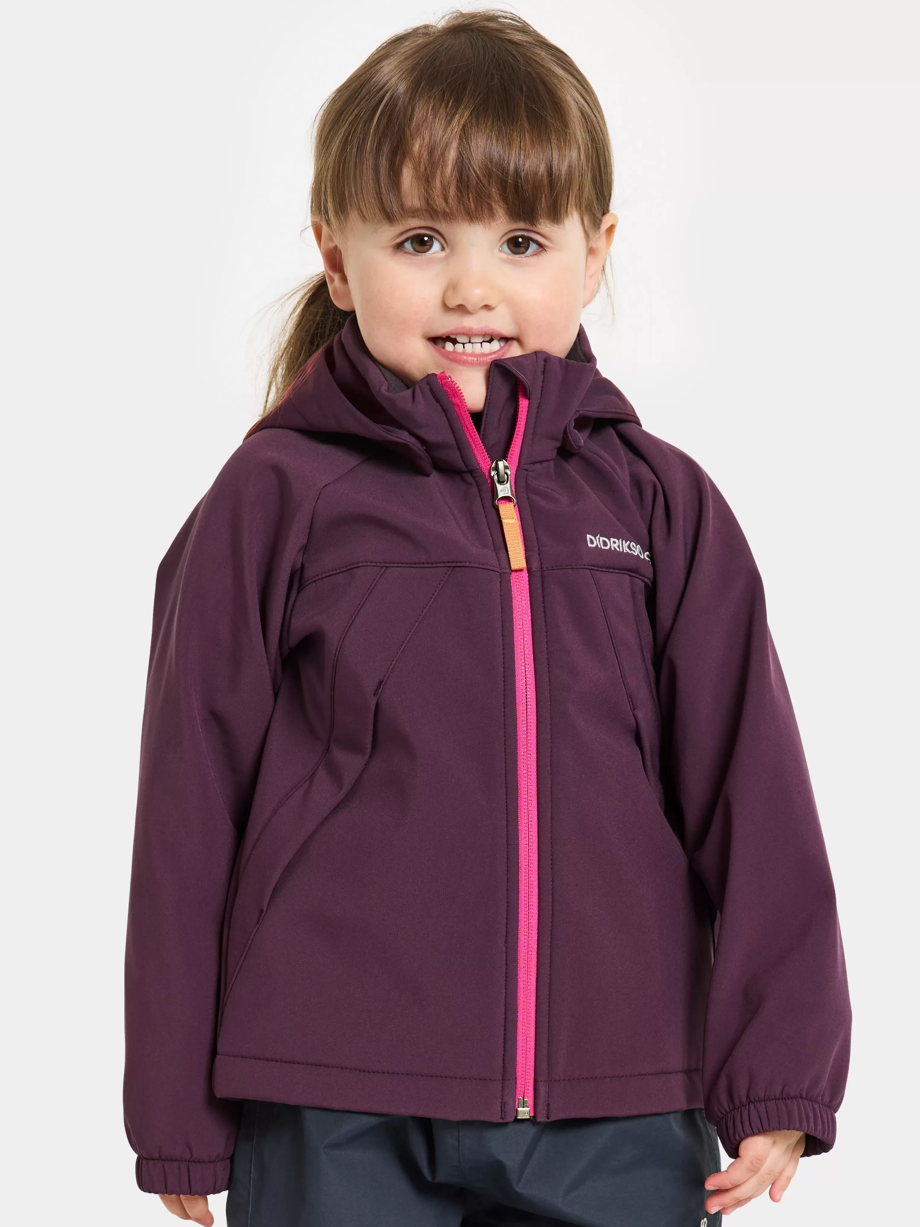 Didriksons Troel Kids' Jacket>Barn Softshelljackor