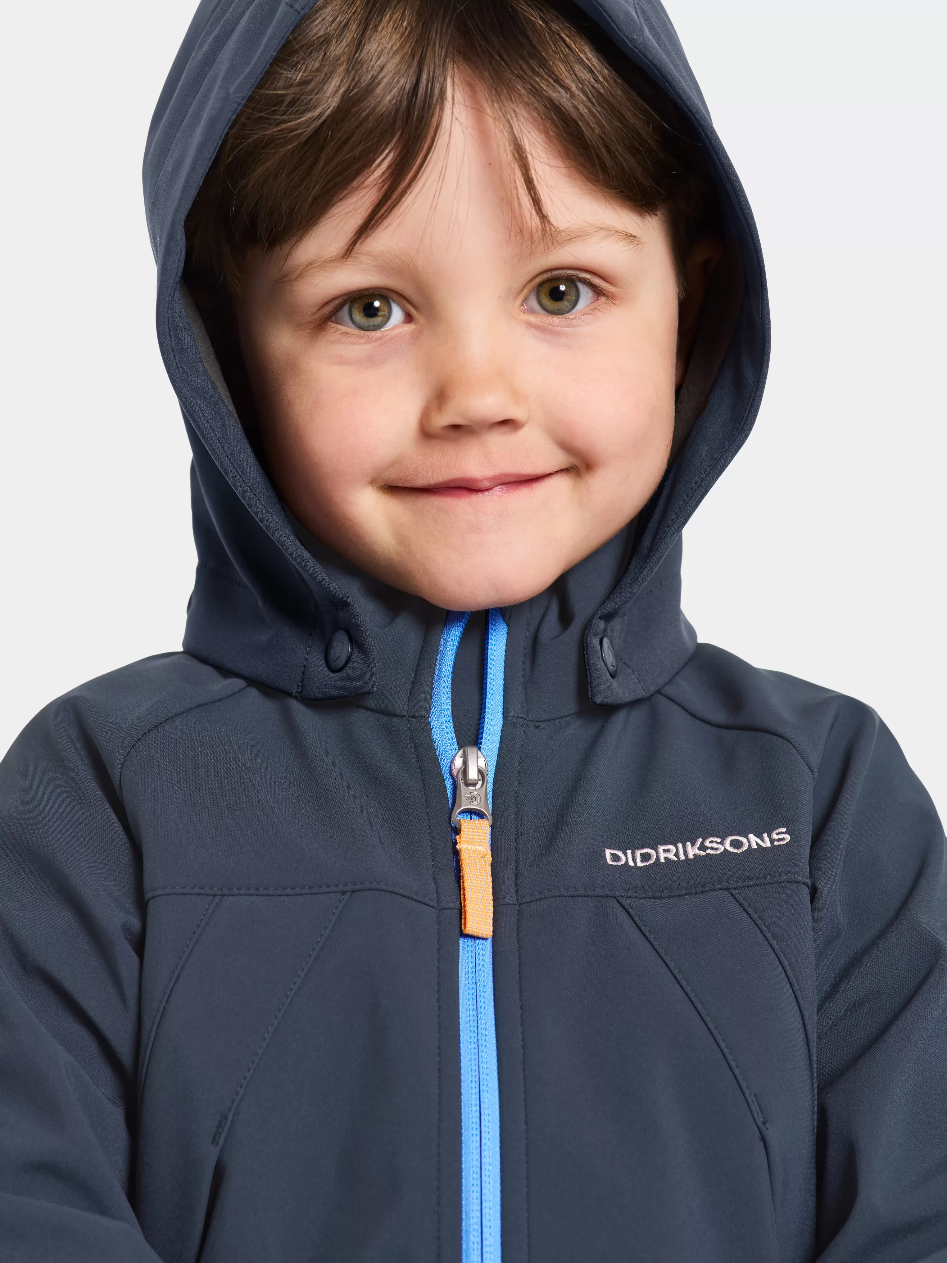 Didriksons Troel Kids' Jacket>Barn Softshelljackor