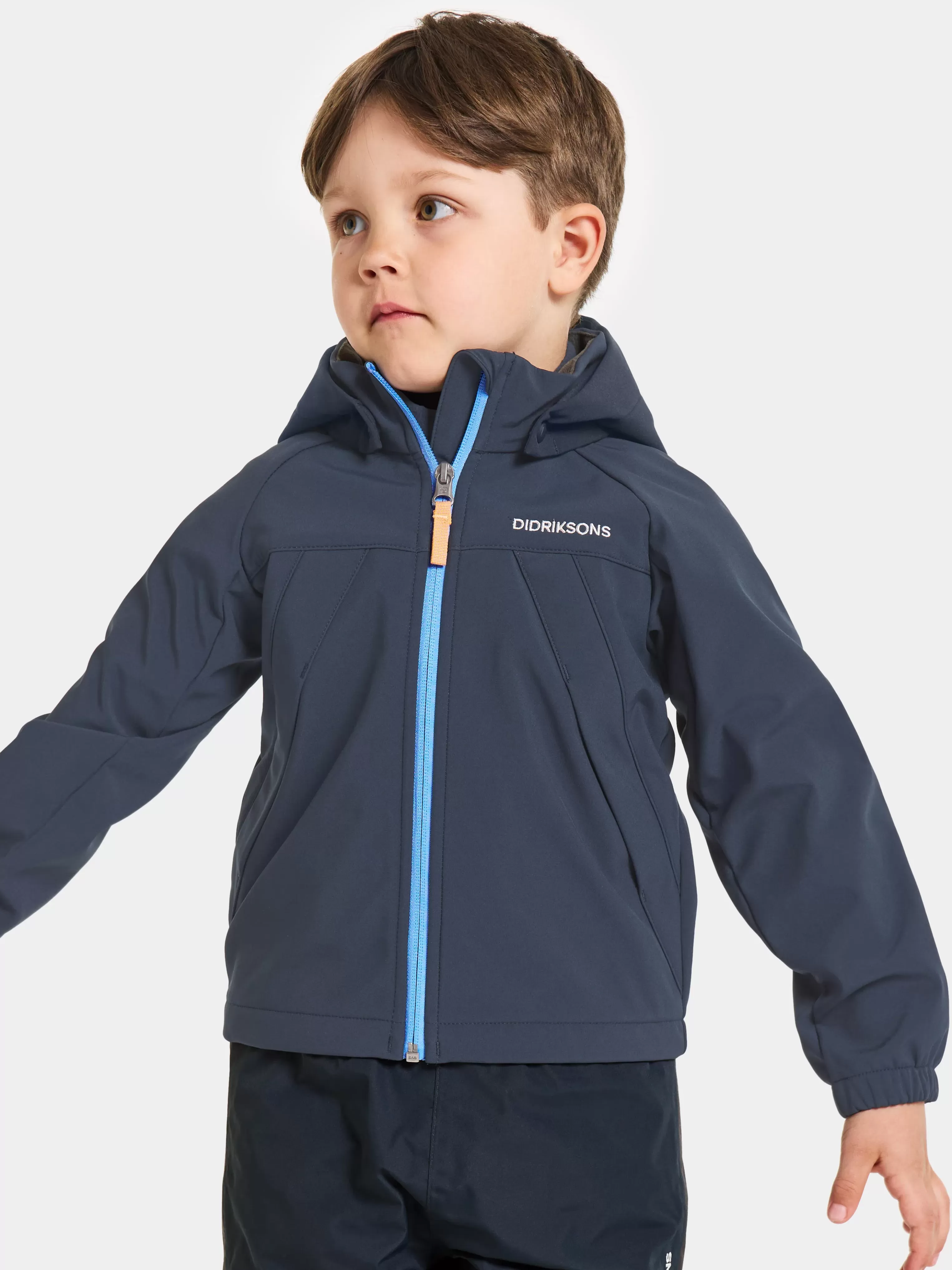 Didriksons Troel Kids' Jacket>Barn Softshelljackor