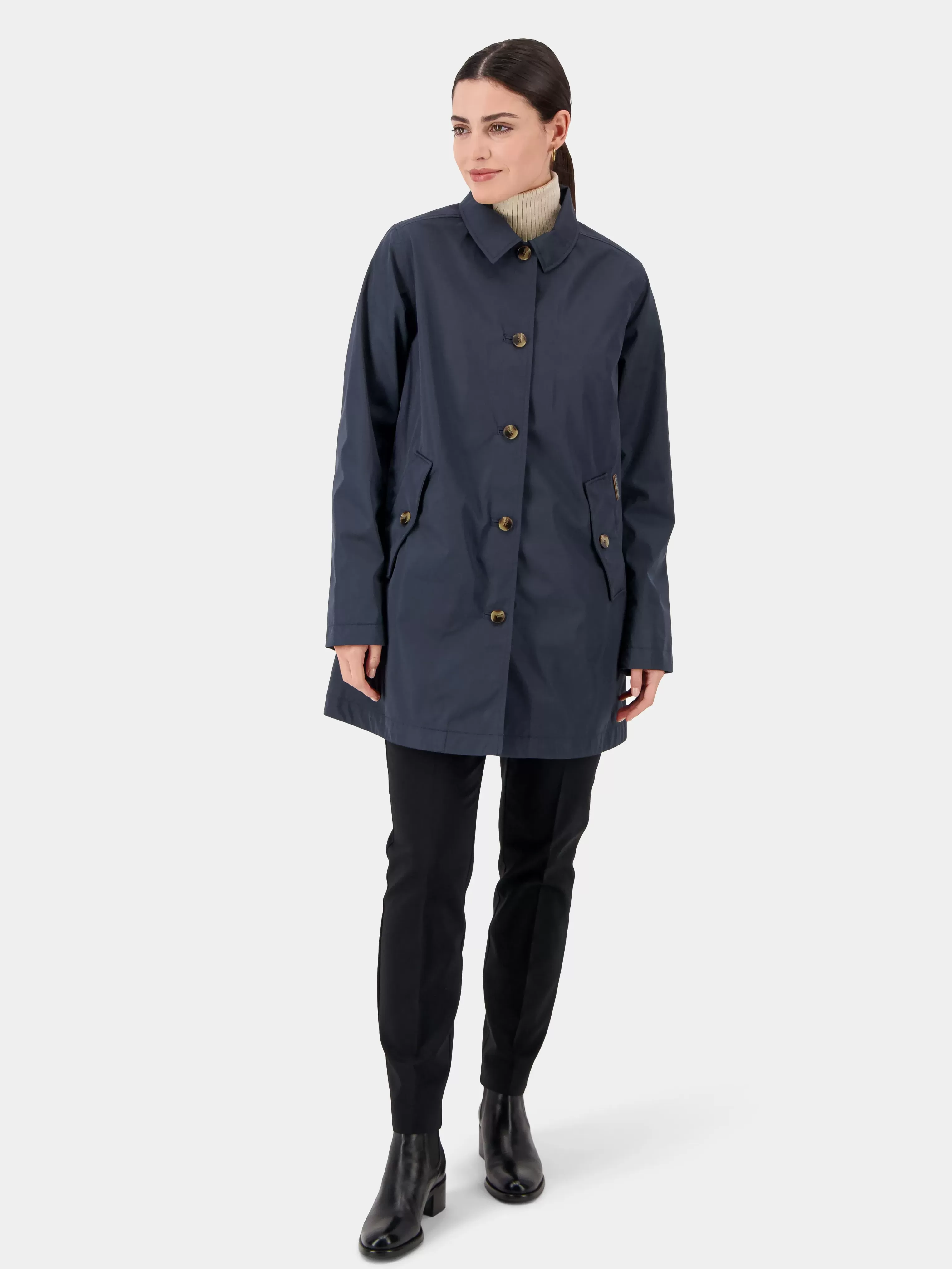 Didriksons Vivianne Coat>Dam Trenchcoats