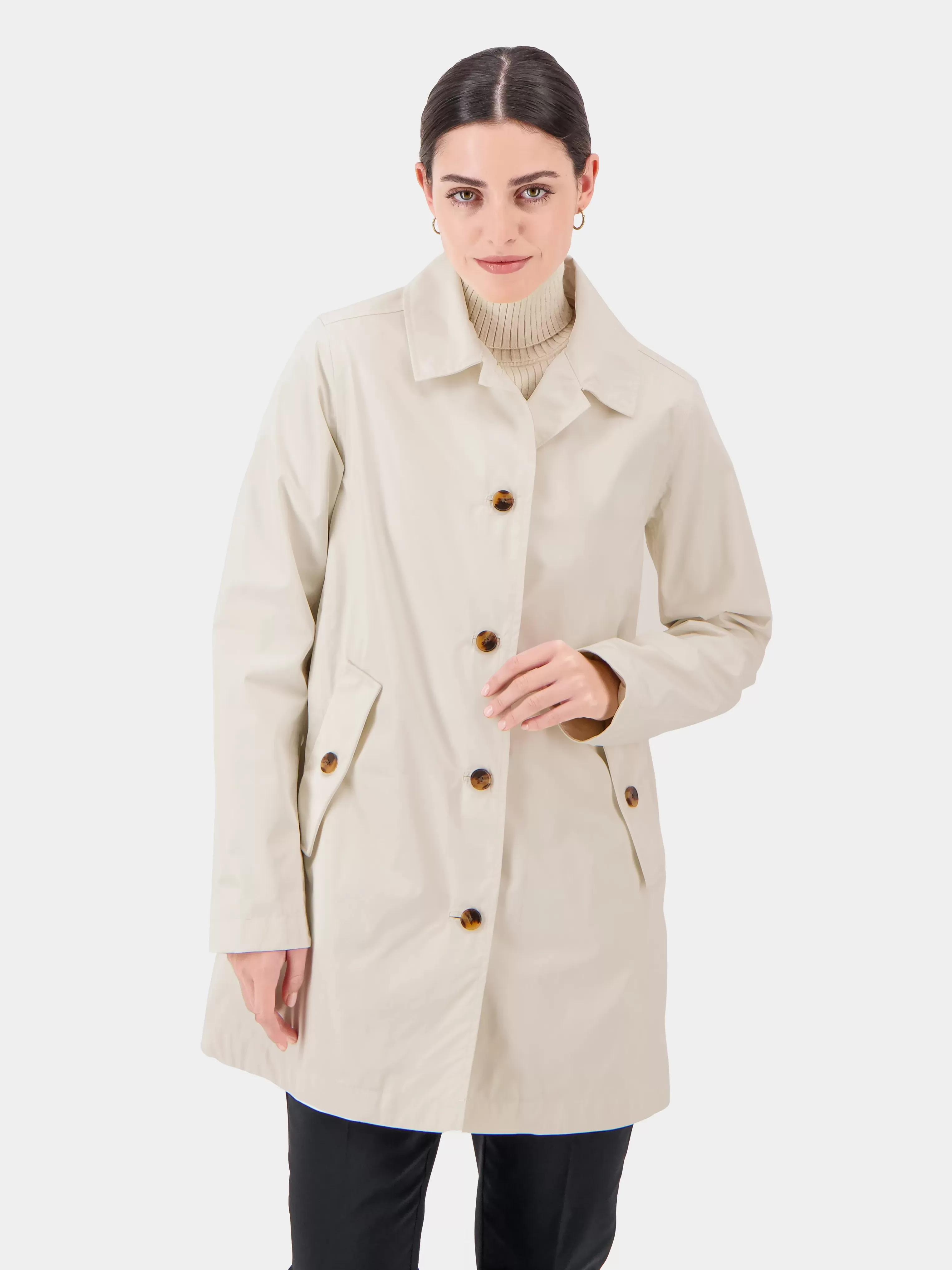 Didriksons Vivianne Coat>Dam Trenchcoats